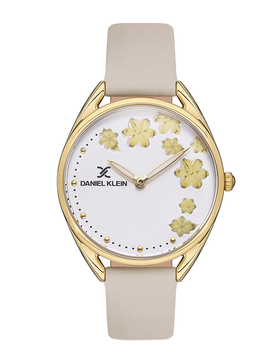 

Daniel Klein Trendy Women Leather Straps Analogue Watch DK.1.13352-4, White