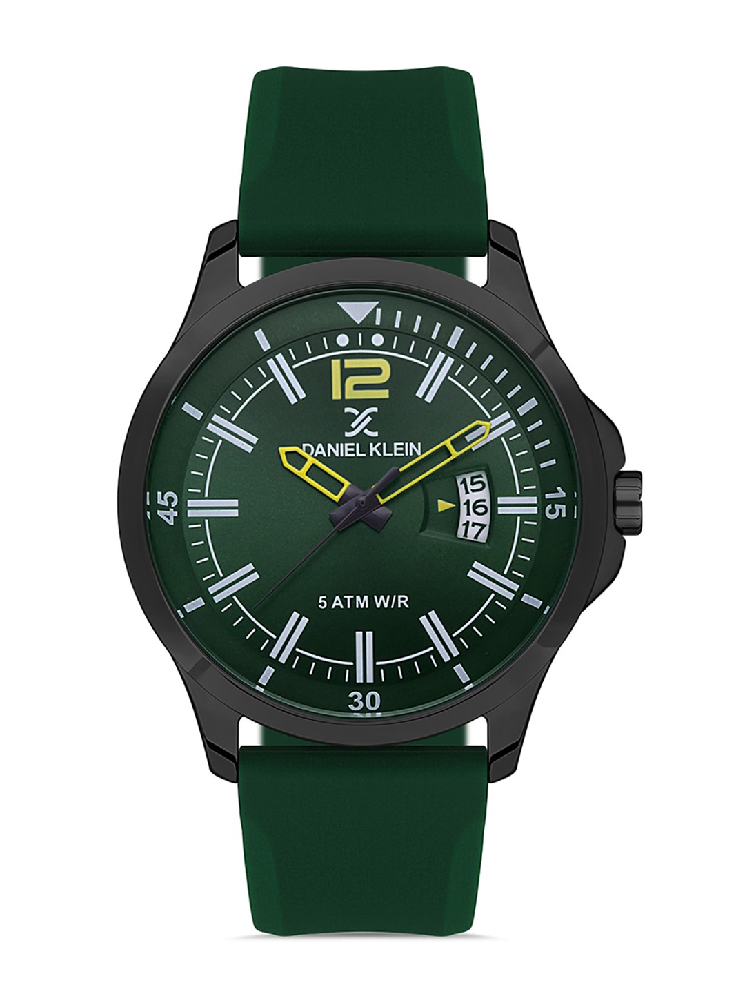 

Daniel Klein Men Round Analogue Watch DK 1 13379-6, Green