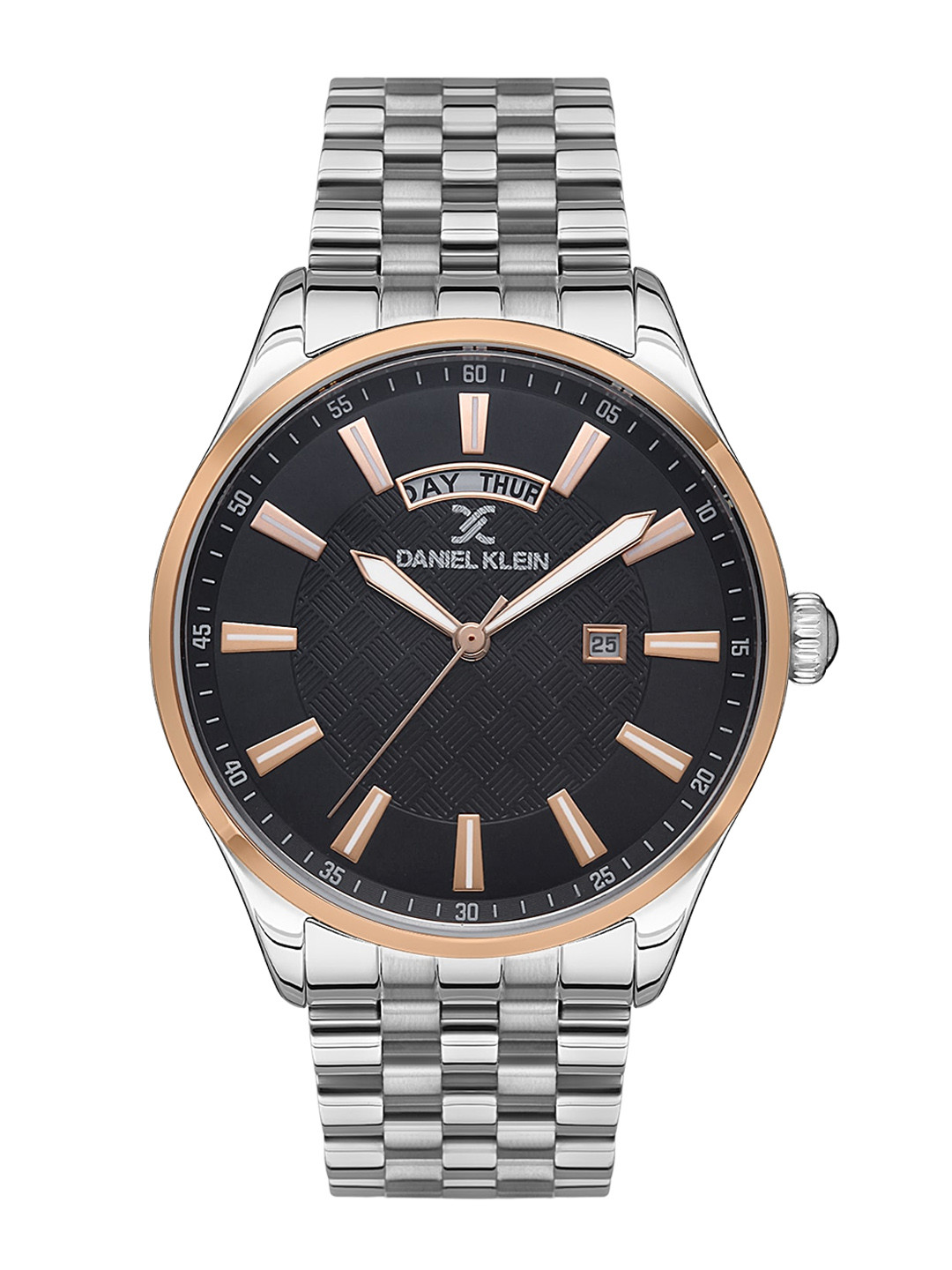 

Daniel Klein Premium Men Bracelet Style Straps Analogue Watch DK.1.13364-4, Black