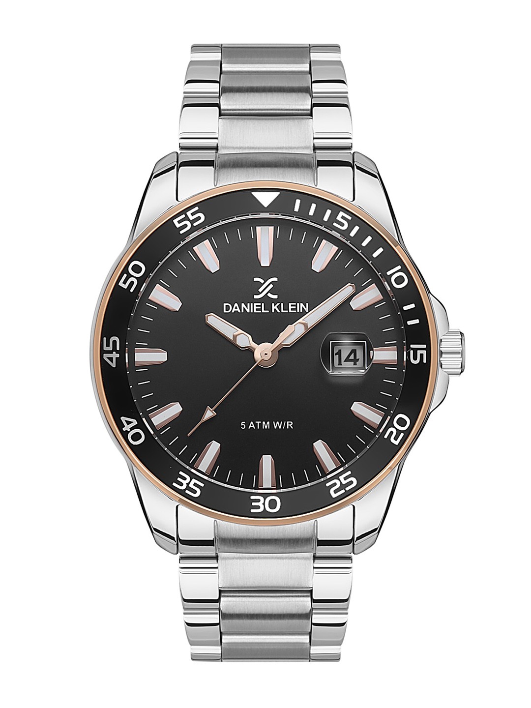 

Daniel Klein Premium Men Bracelet Style Straps Analogue Watch DK.1.13378-4, Black