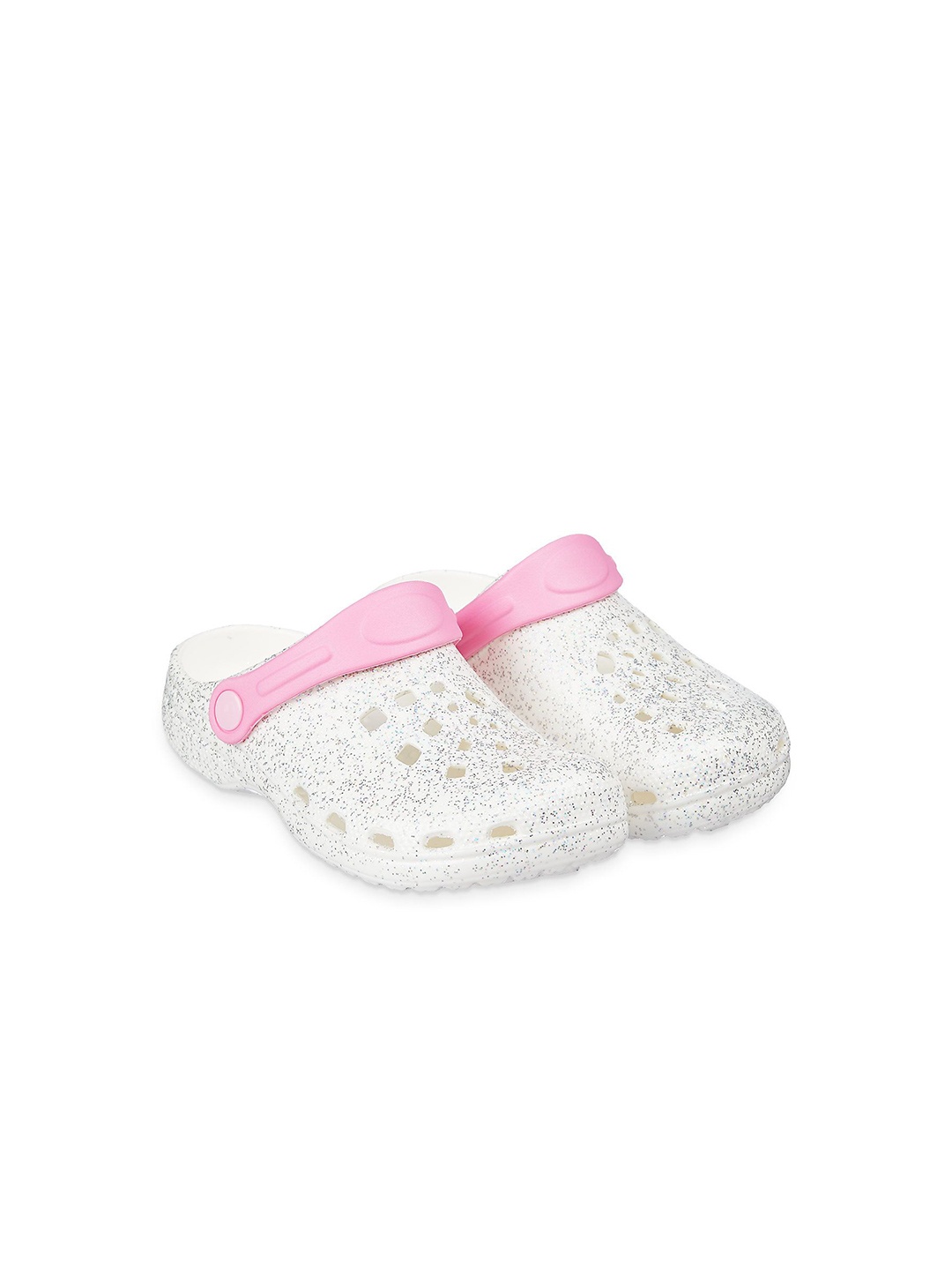 

mothercare Girls Embellished Rubber Clogs, White