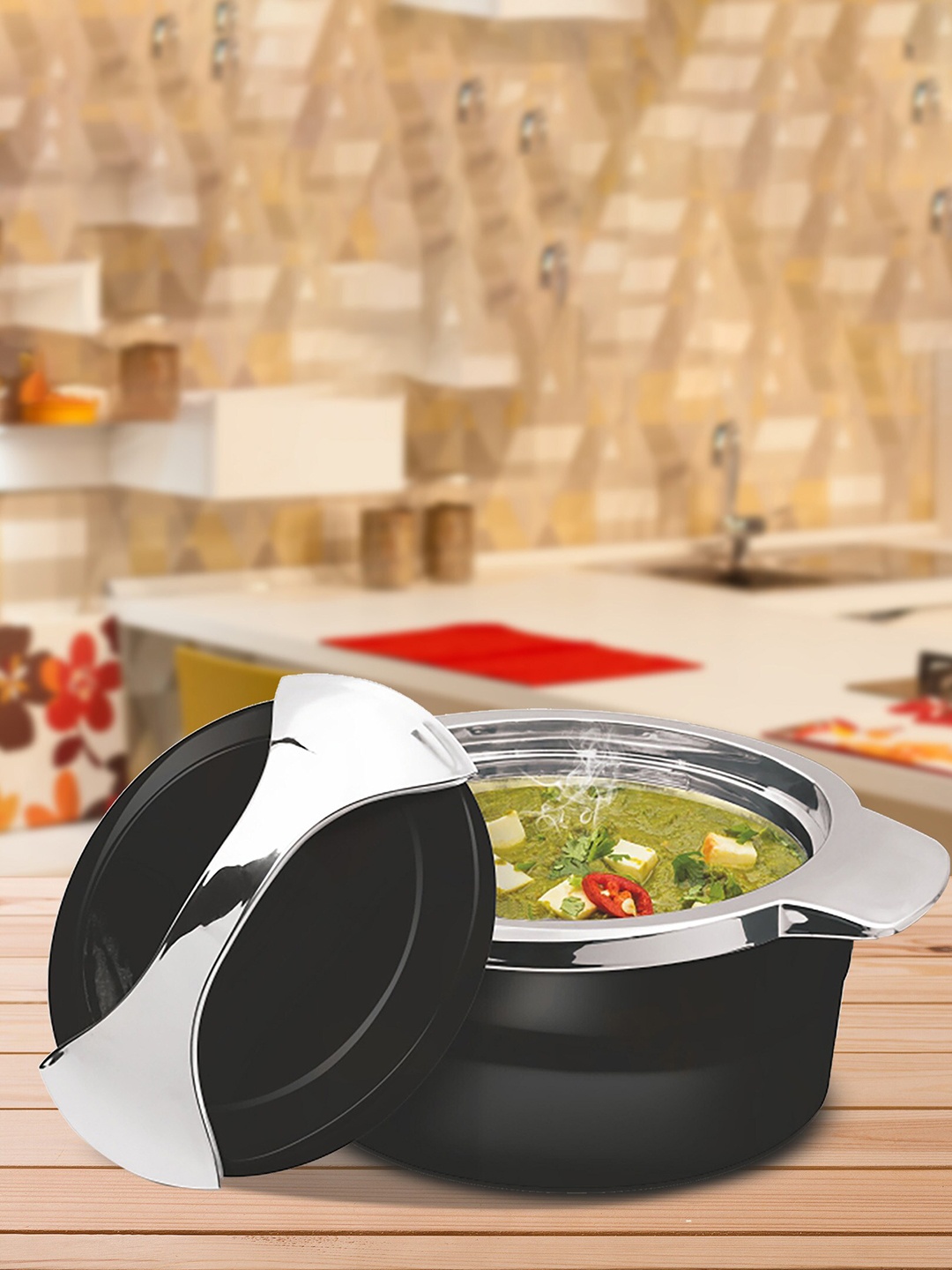 

Milton Zest Jr Casseroles Gift 3 Pieces Black 430 ml 750 ml 1.18 L