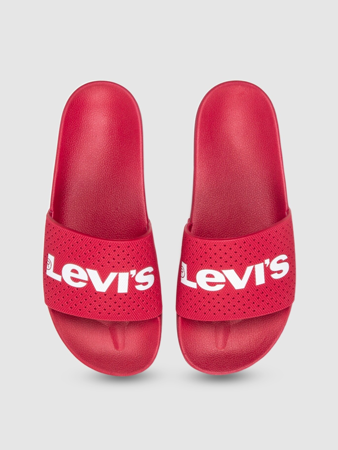 

Levis Men Printed Sliders, Red