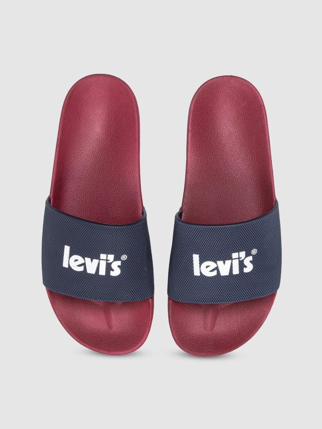 

Levis Men Printed Sliders, Red