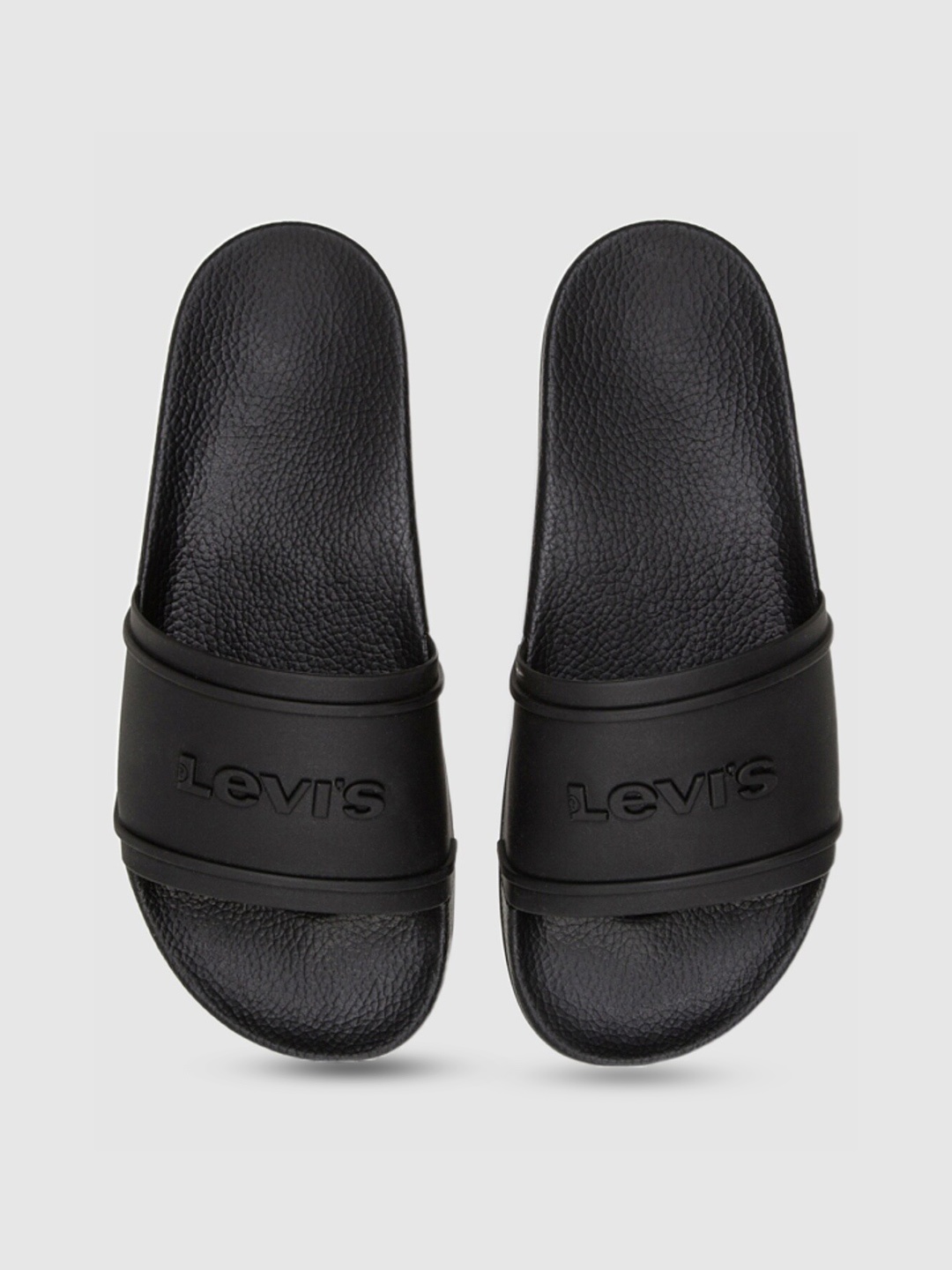 

Levis Men Brand Logo Sliders, Black