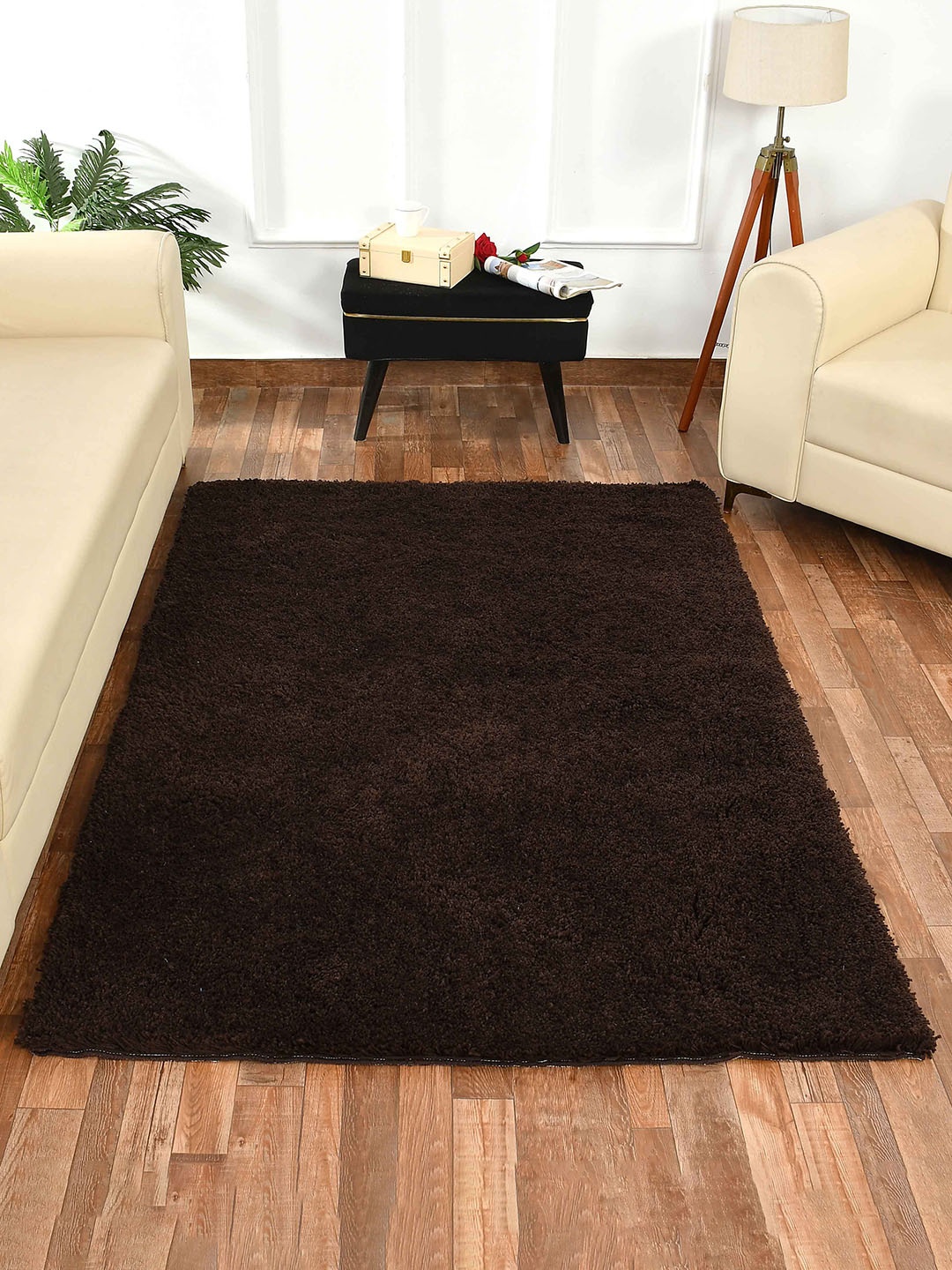 

PRESTO Brown Tufted Soft Feel Anti-Skid Carpet