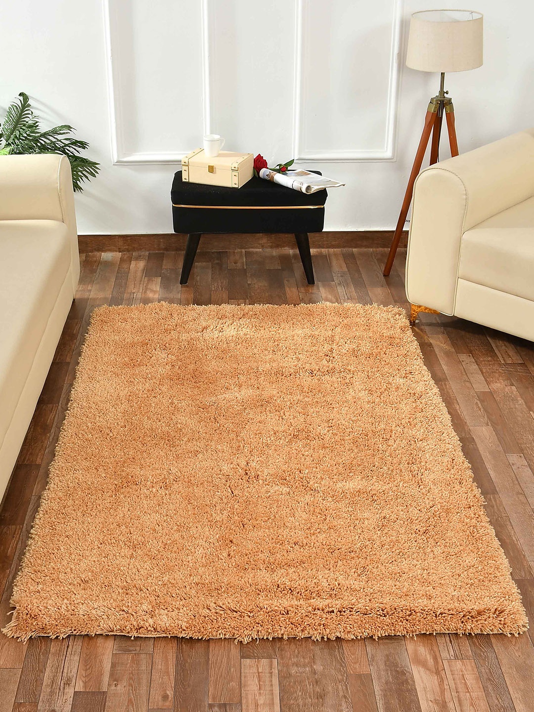 

PRESTO Beige Tufted Soft Feel Anti-Skid Carpet