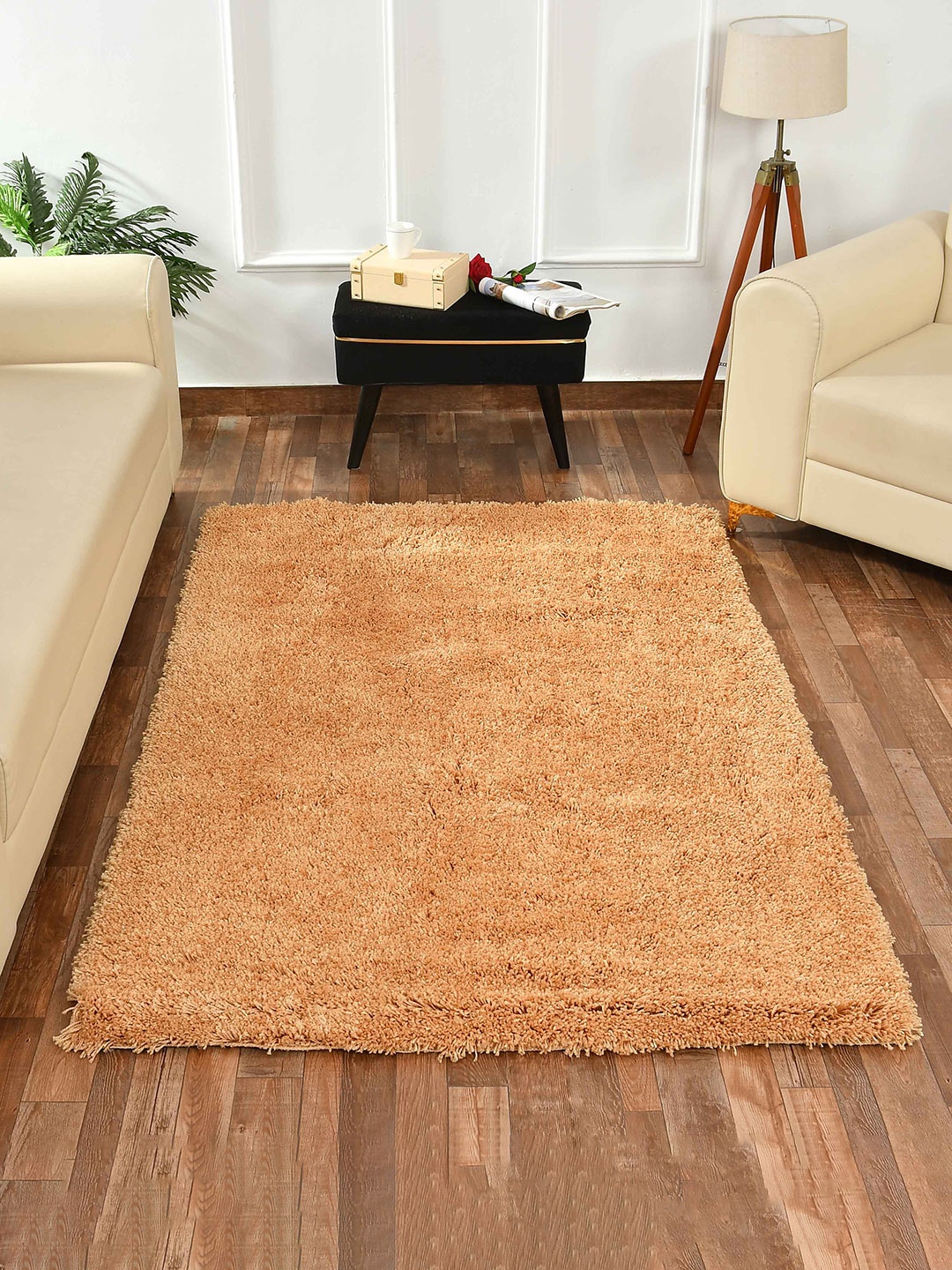 

PRESTO Beige Tufted Soft Feel Anti-Skid Carpet