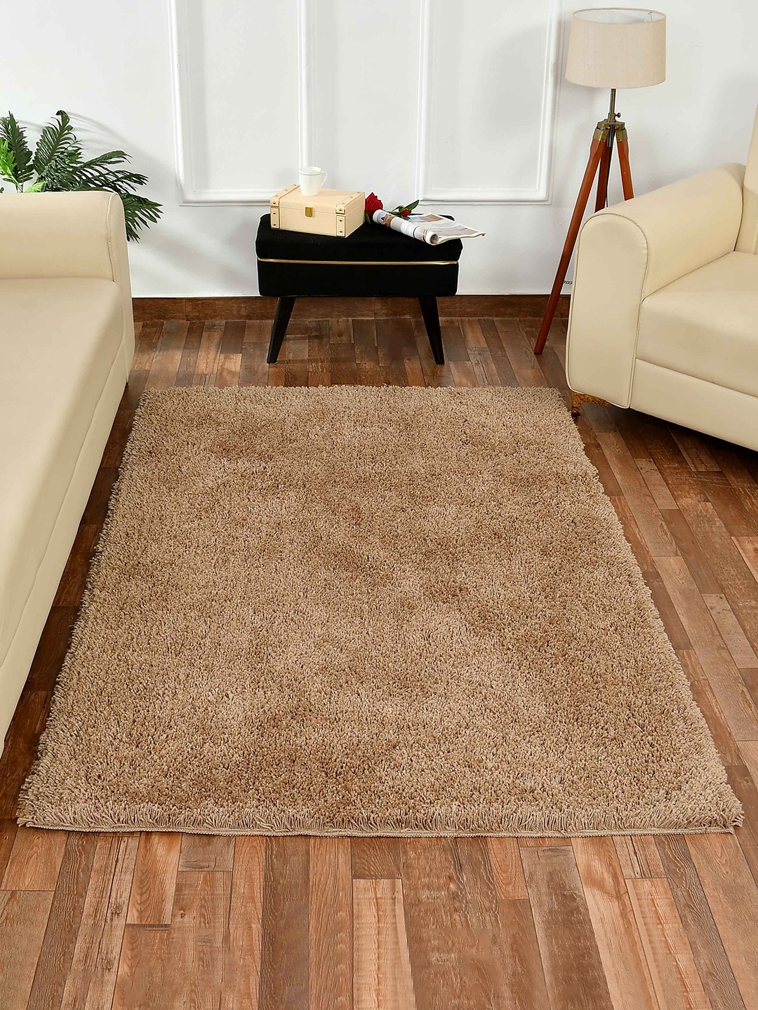 

PRESTO Brown Tufted Soft Feel Anti-Skid Carpet