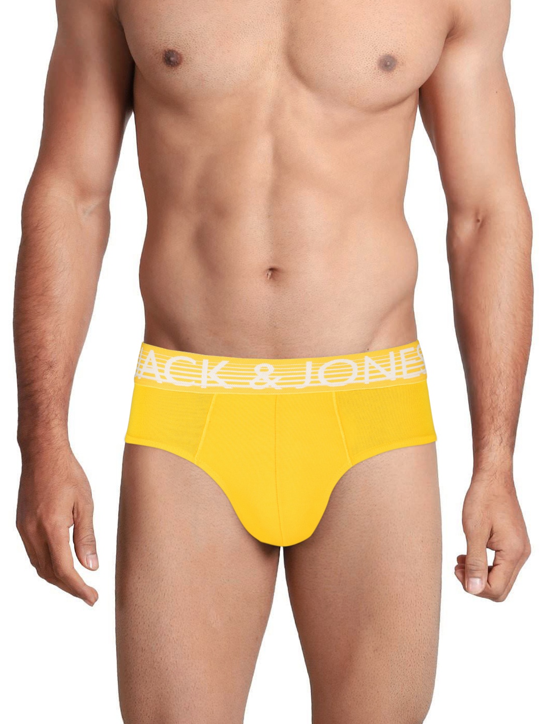 

Jack & Jones Men Yellow Briefs 1955179026
