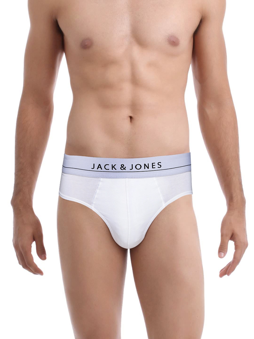 

Jack & Jones Men Off-White Kott Briefs 1955177021