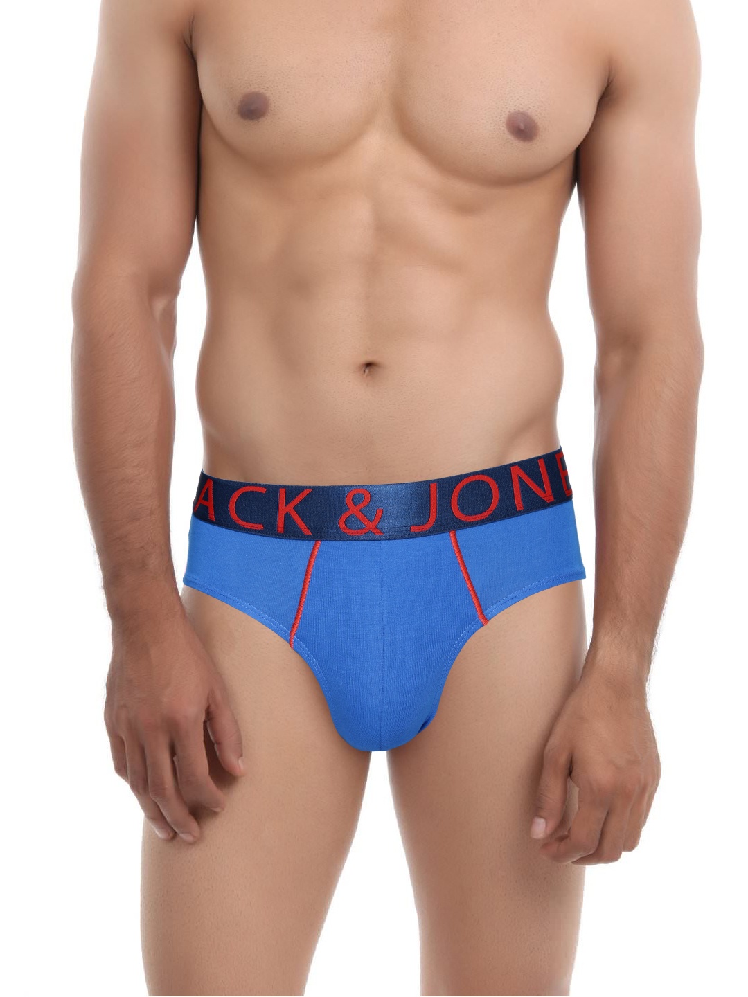 

Jack & Jones Men Red Briefs 1955214001, Blue