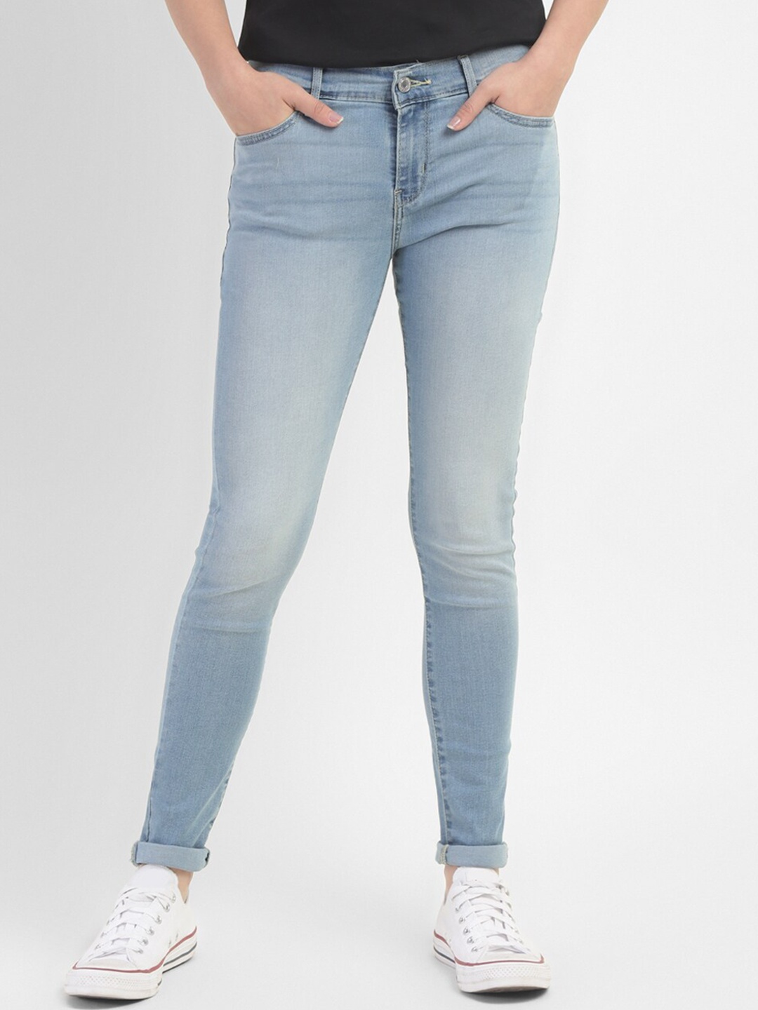

Levis Women Skinny Fit Light Fade Jeans, Blue
