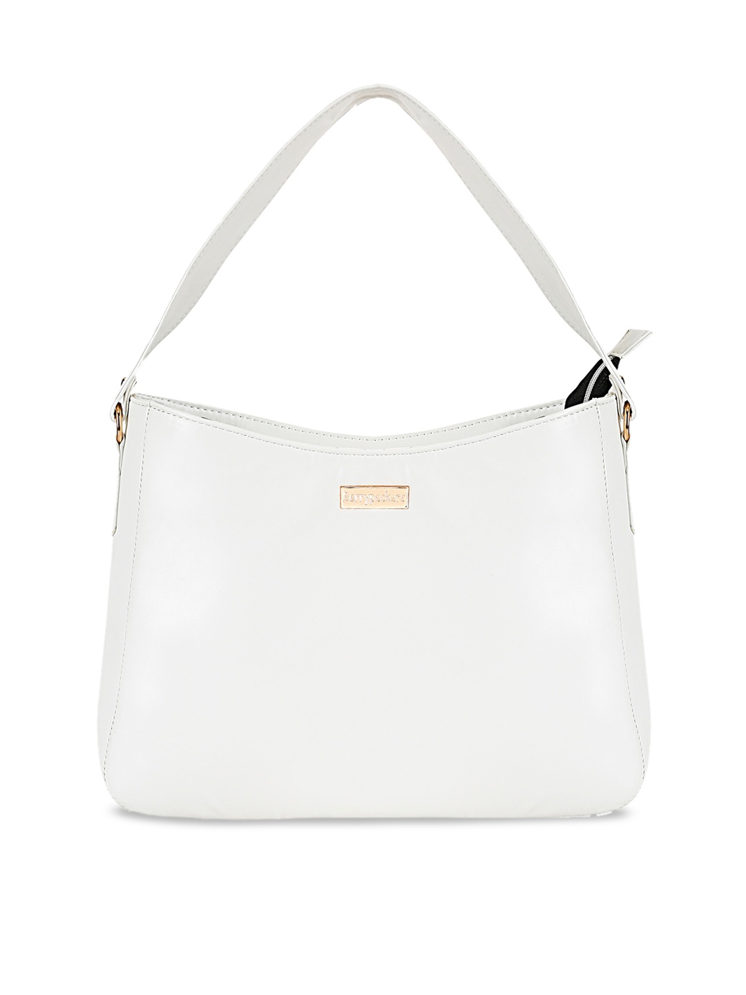 

Berrypeckers PU Structured Handheld Bag, White