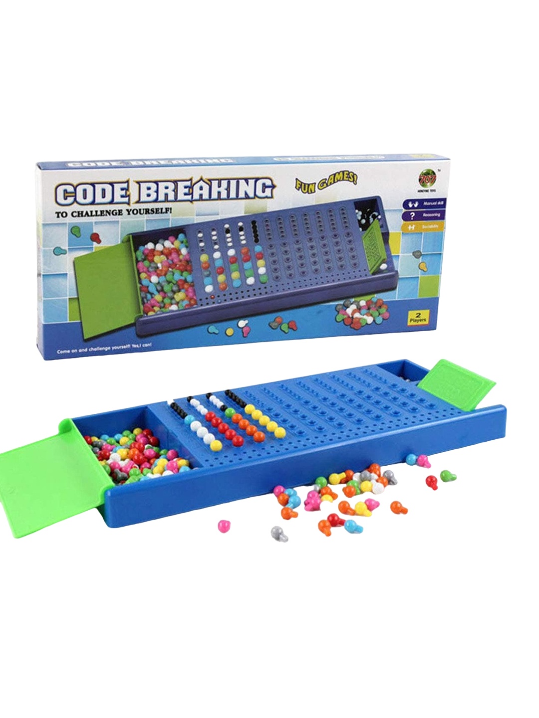 

CHOCOZONE Stratergy Game Of Code Breaking Learning Games, Blue