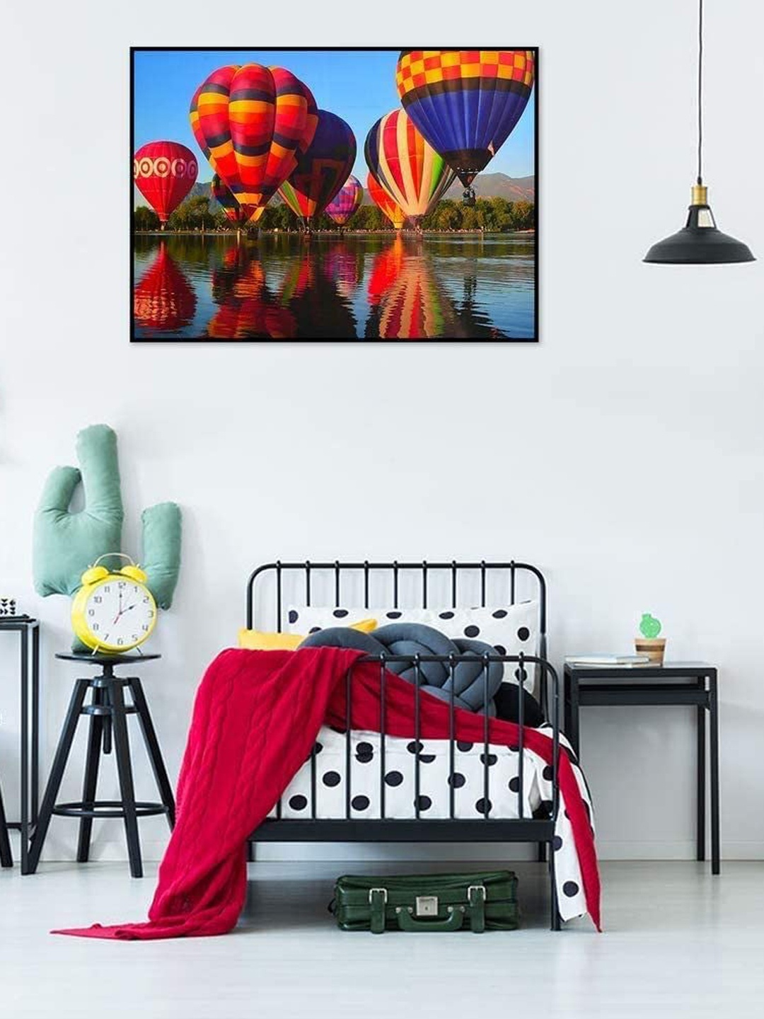 

CHOCOZONE Air Balloon 1000 Pieces Jigsaw Puzzle, Red