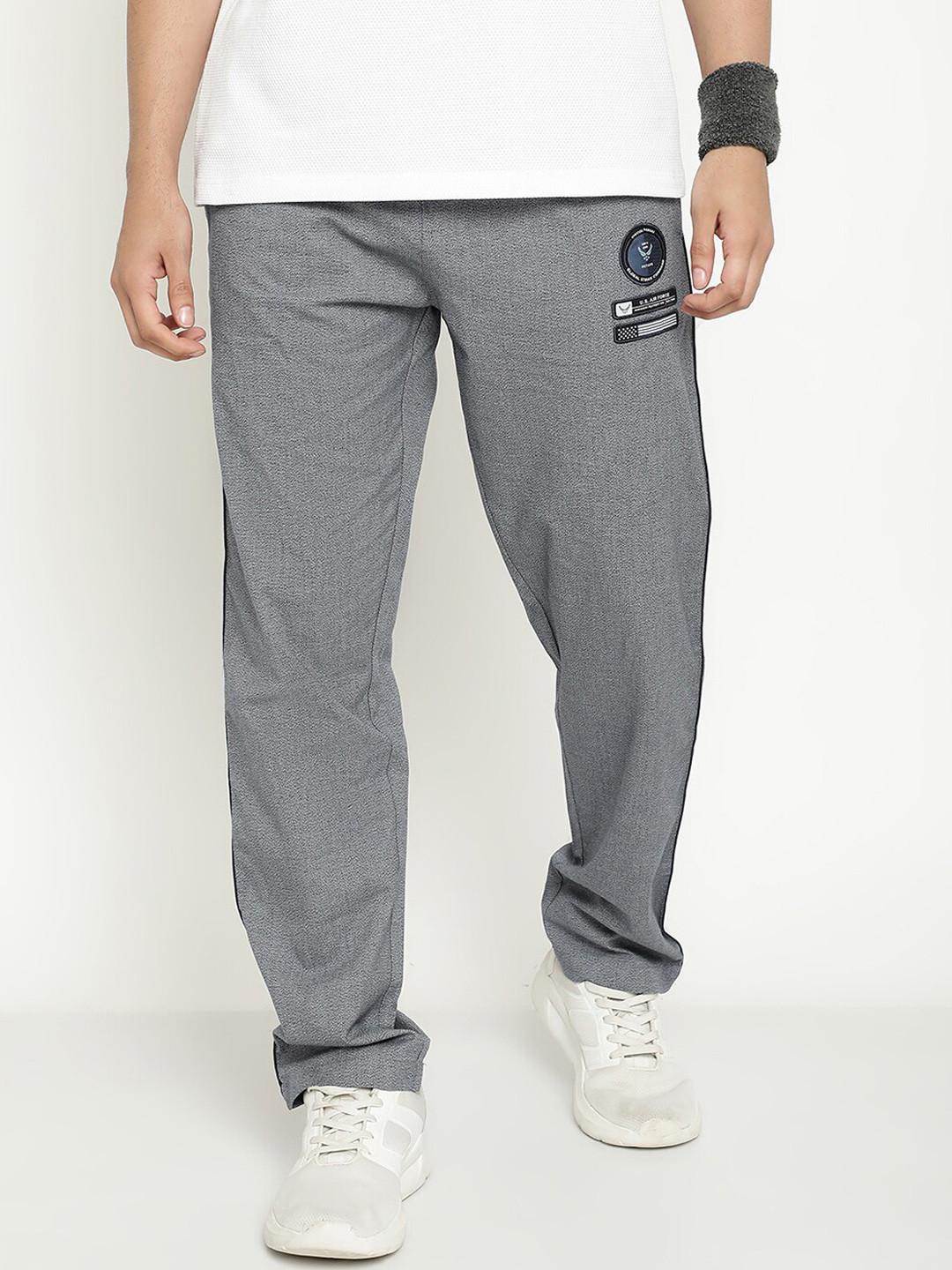

Octave Men Regular Fit Cotton Track Pants, Grey