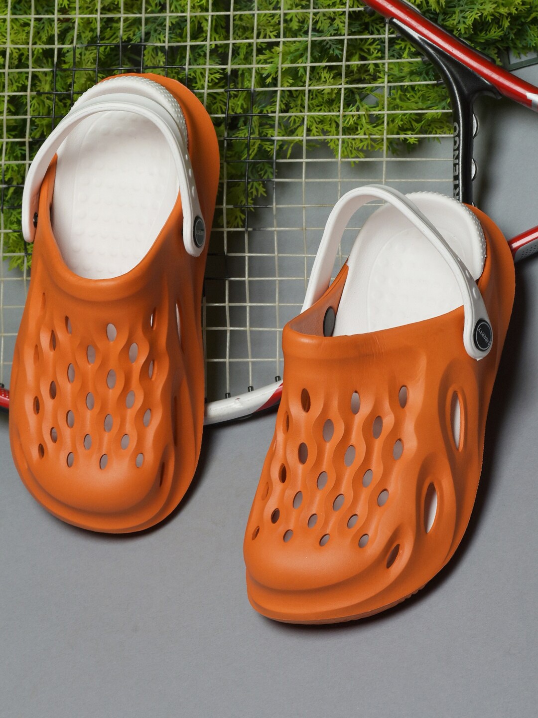 

Liberty Women Laser Cuts Clogs, Orange