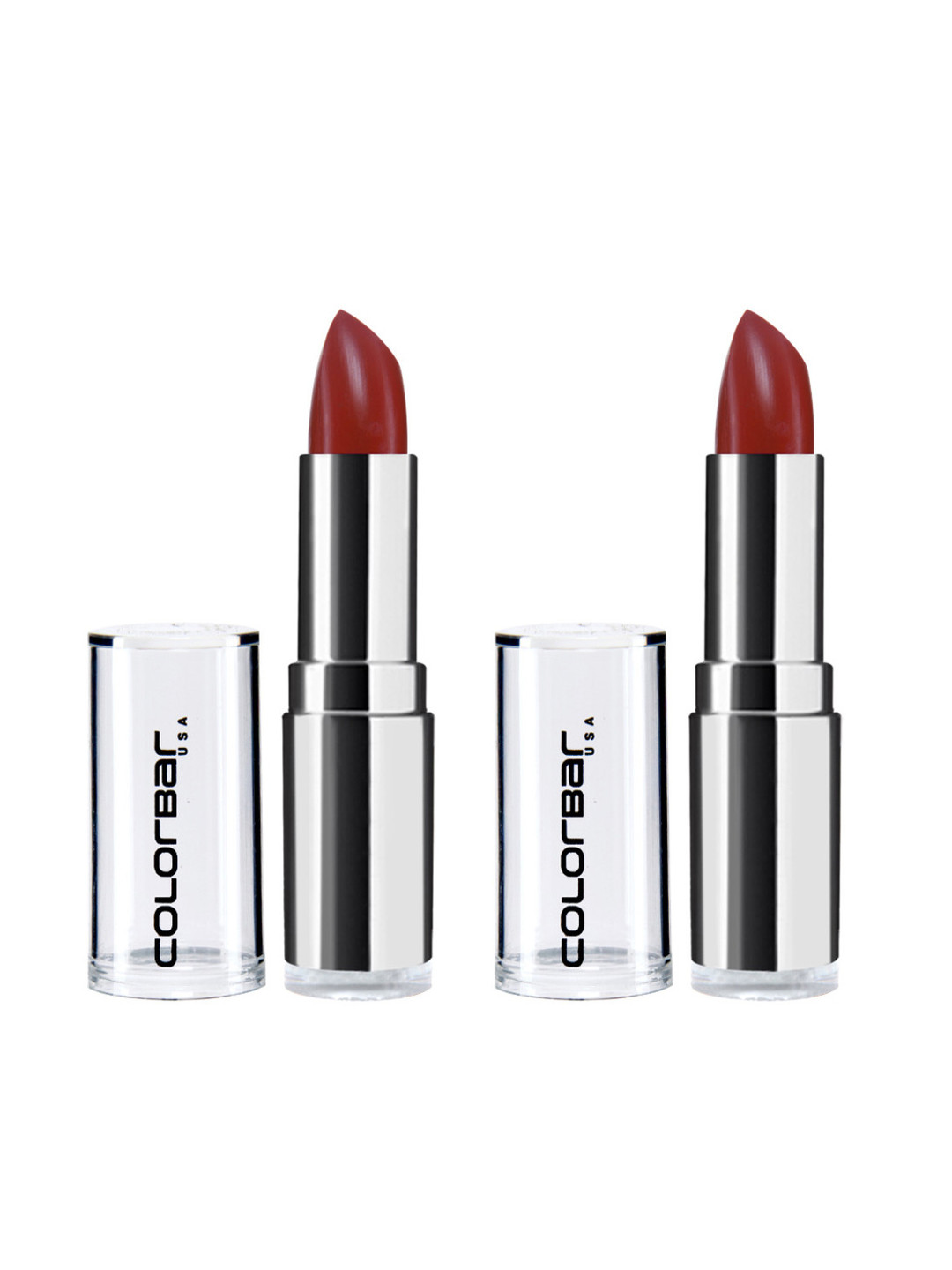 

Colorbar Set of 2 Velvet Matte Shy Cherry Lipsticks 63P, Maroon