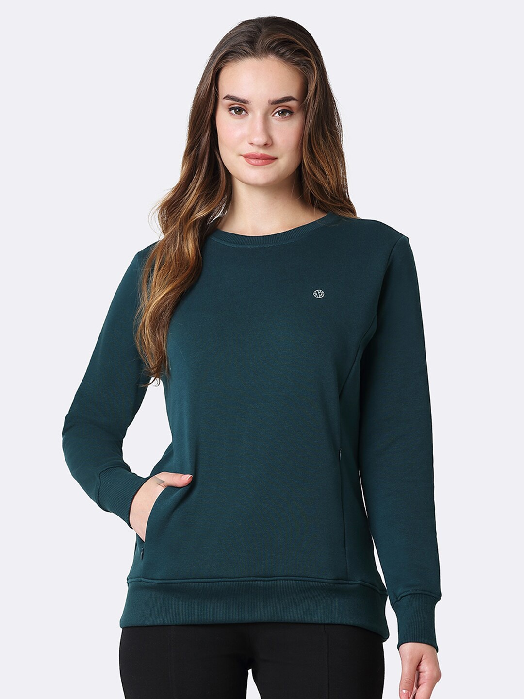 

Van Heusen Athleisure Crew Neck Long Sleeves Sweatshirt, Blue