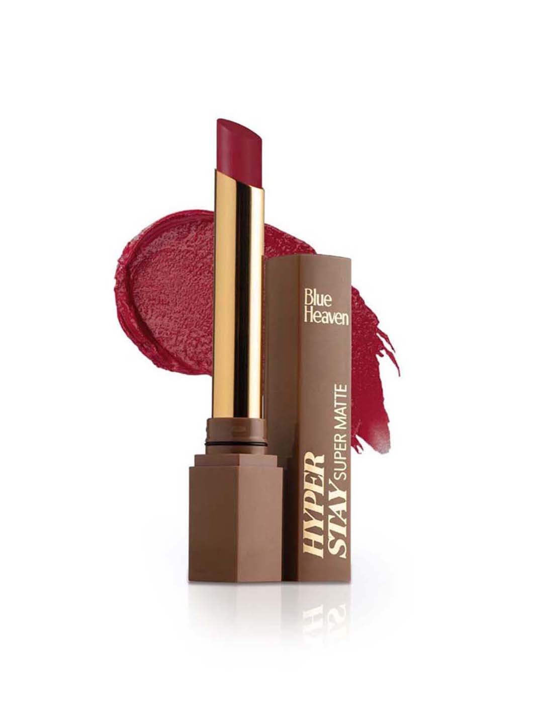 

Blue Heaven Hyperstay Super Matte Transfer-Proof Lipstick - Real Red 731