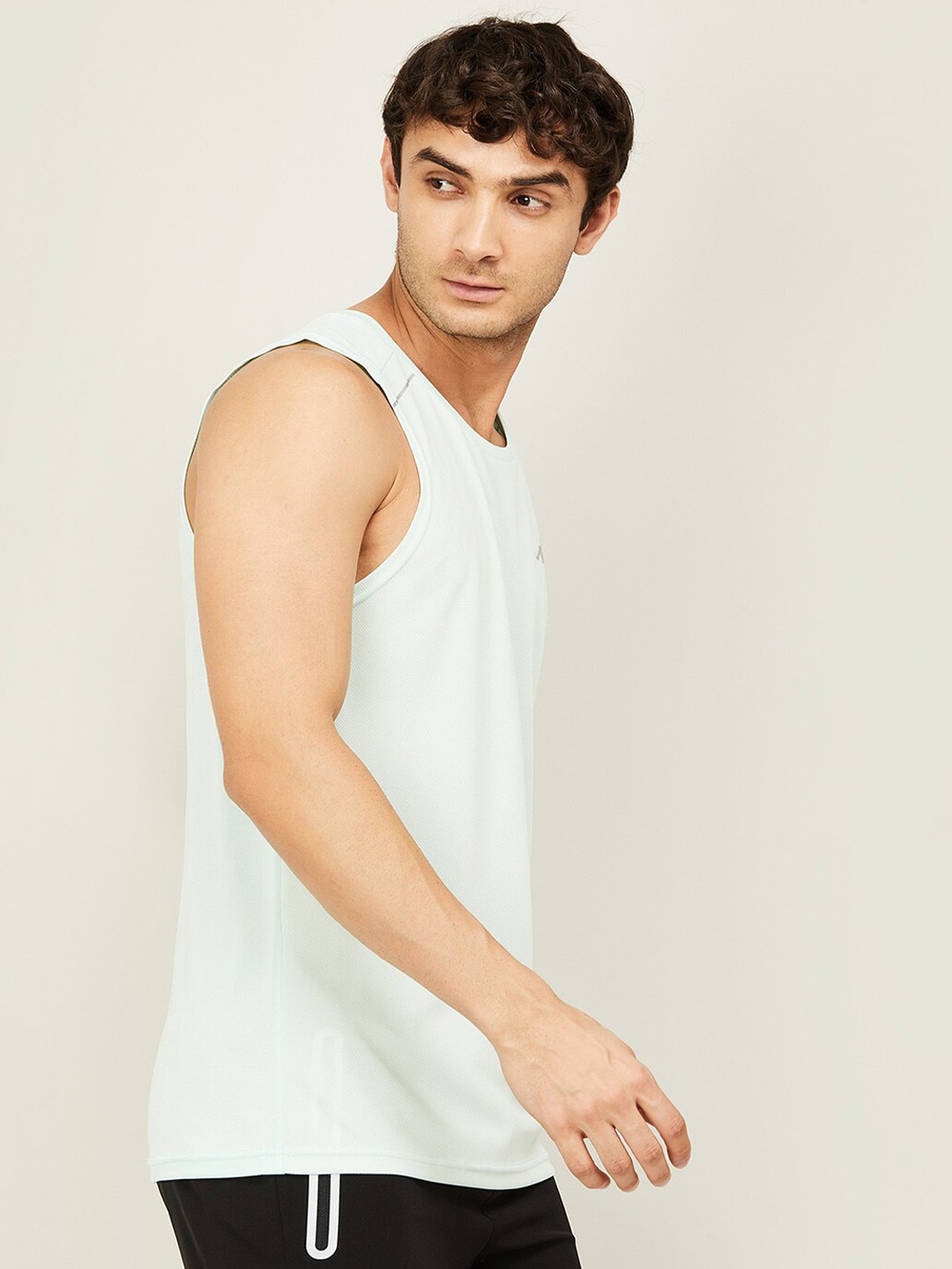 

Kappa Round Neck Sleeveless Sports T-shirt, Green