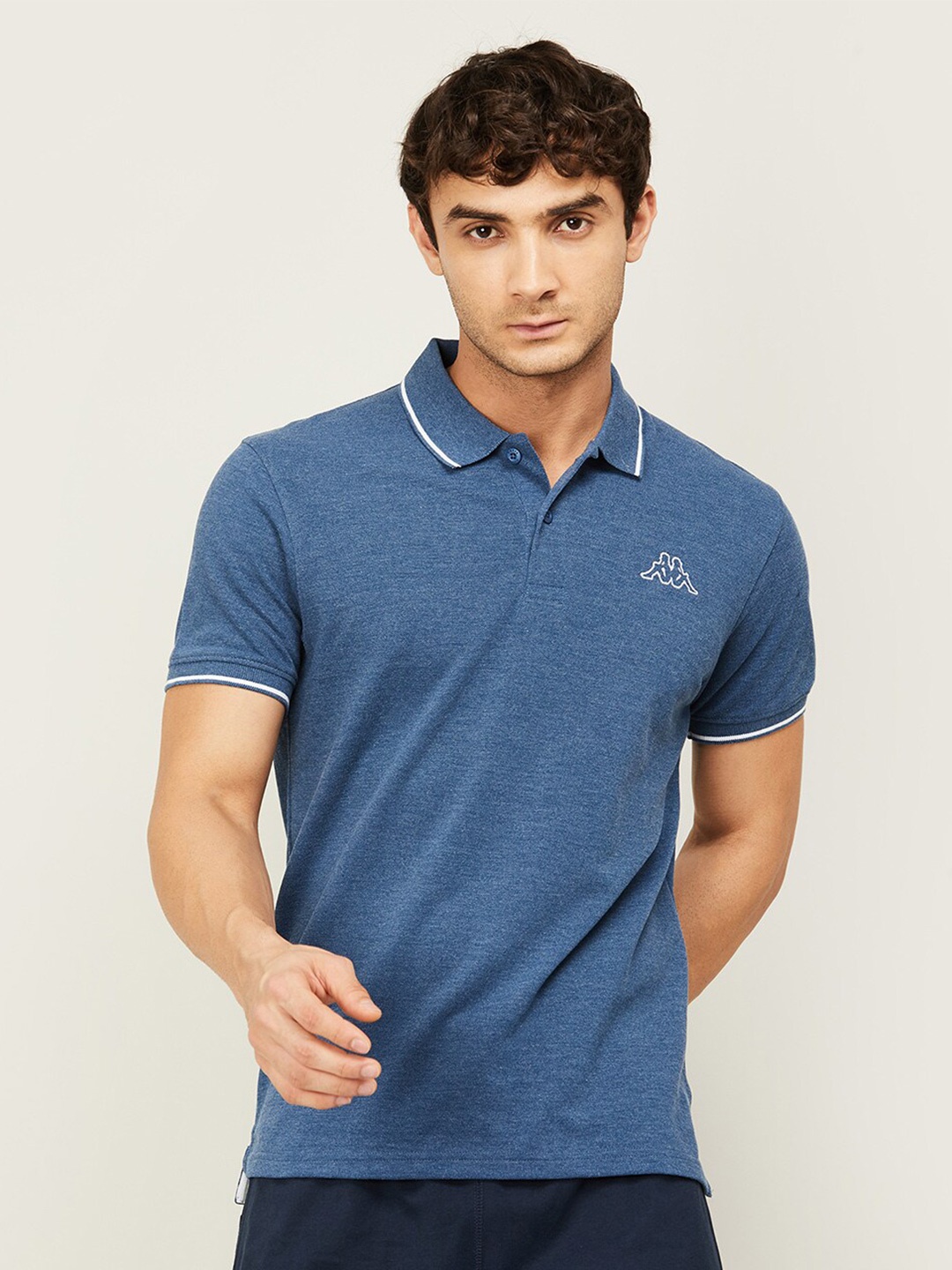 

Kappa Polo Collar Casual T-shirt, Blue
