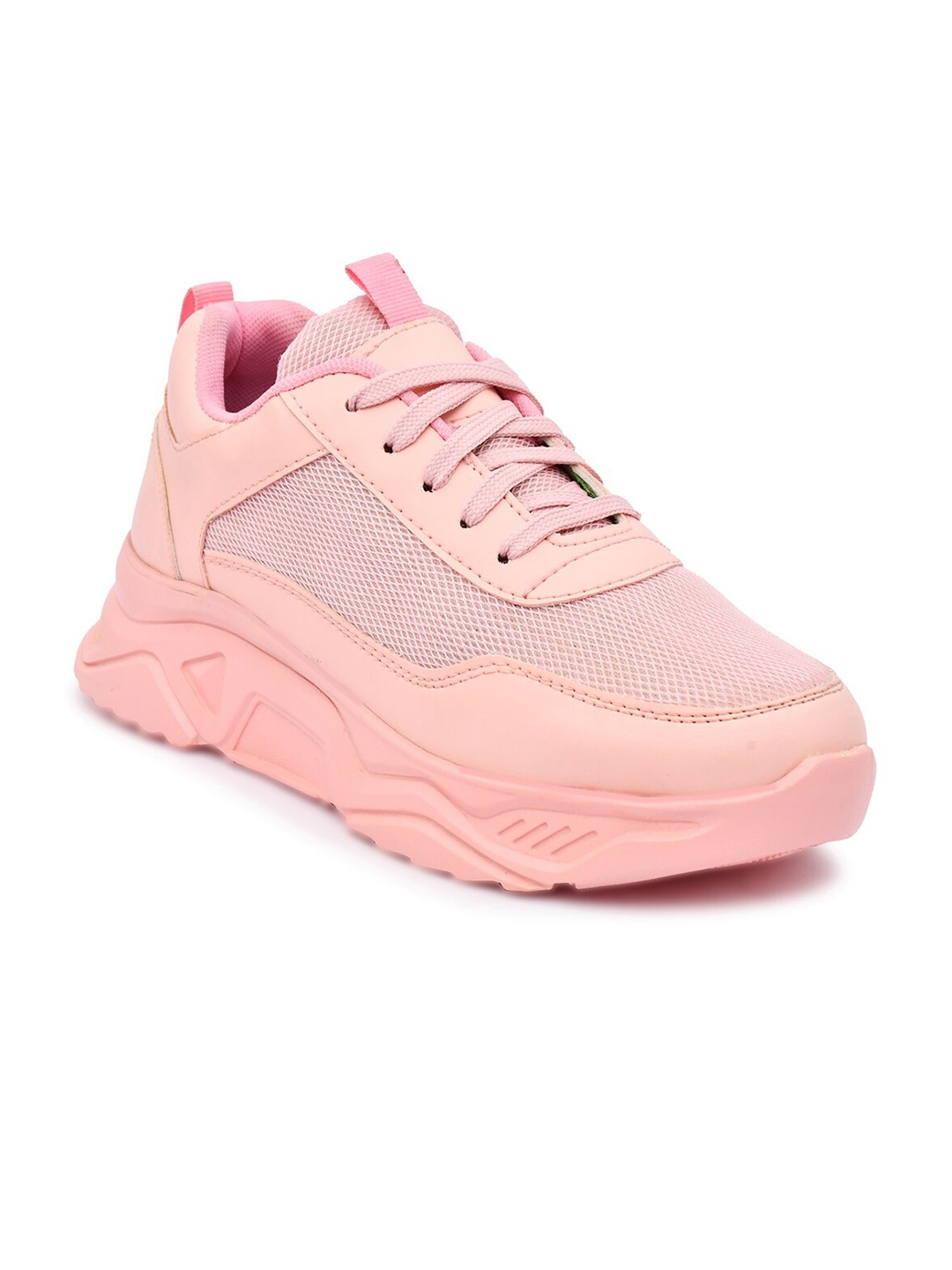 

JEEVI Women Walking Non-Marking Shoes, Pink