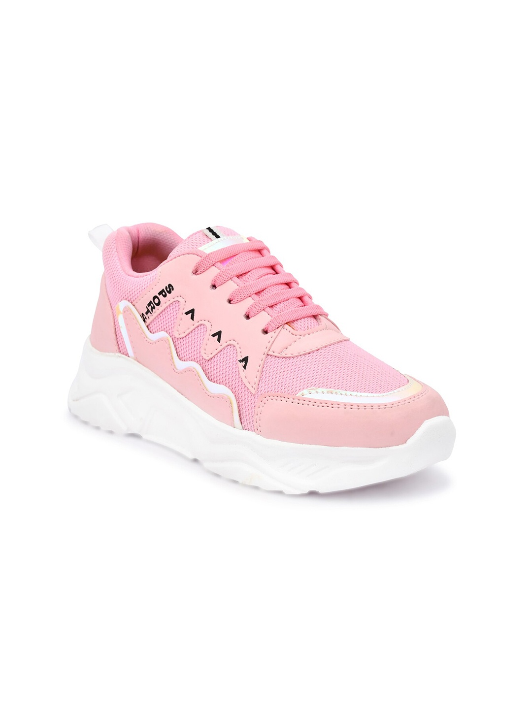 

JEEVI Women Walking Non-Marking Shoes, Pink