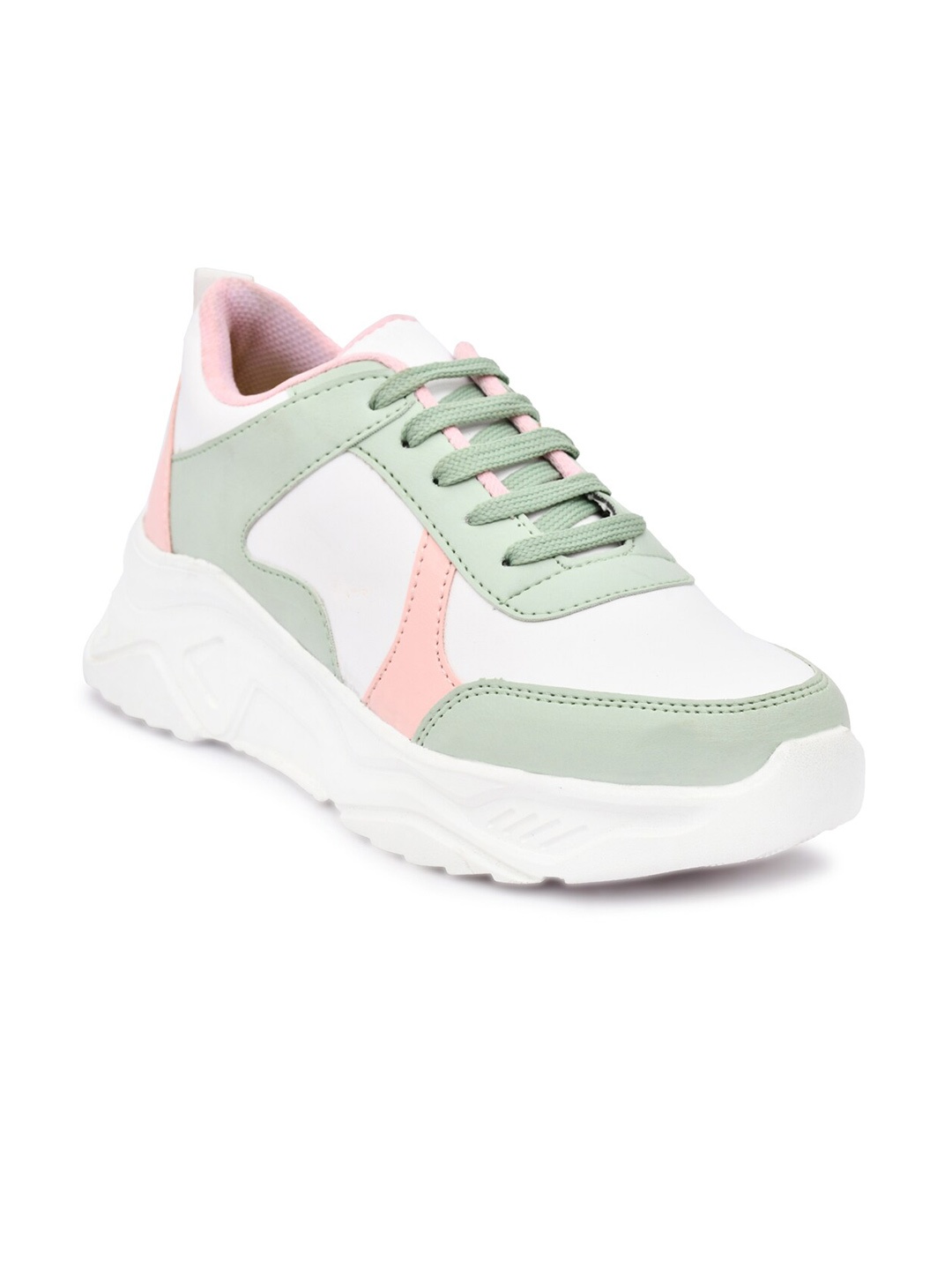 

JEEVI Women Walking Non-Marking Shoes, White