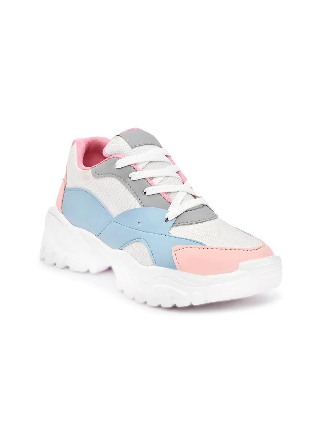

JEEVI Women Walking Non-Marking Shoes, White