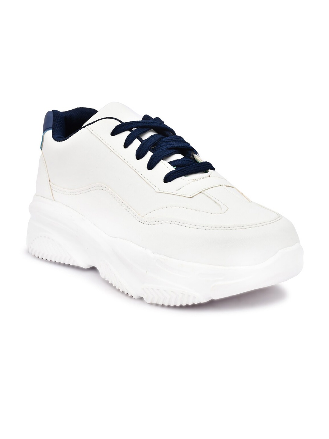 

JEEVI Women Textured Non-Marking Walking Shoes, White