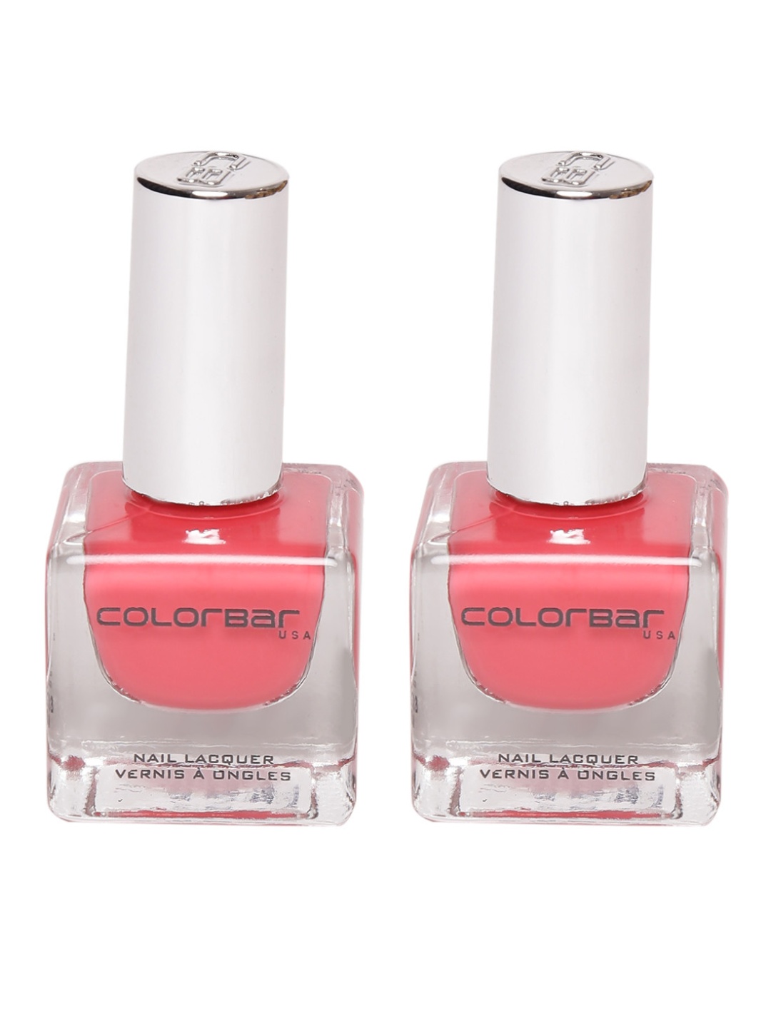 

Colorbar Set of 2 Peach Fix Luxe Nail Lacquer 112, Pink