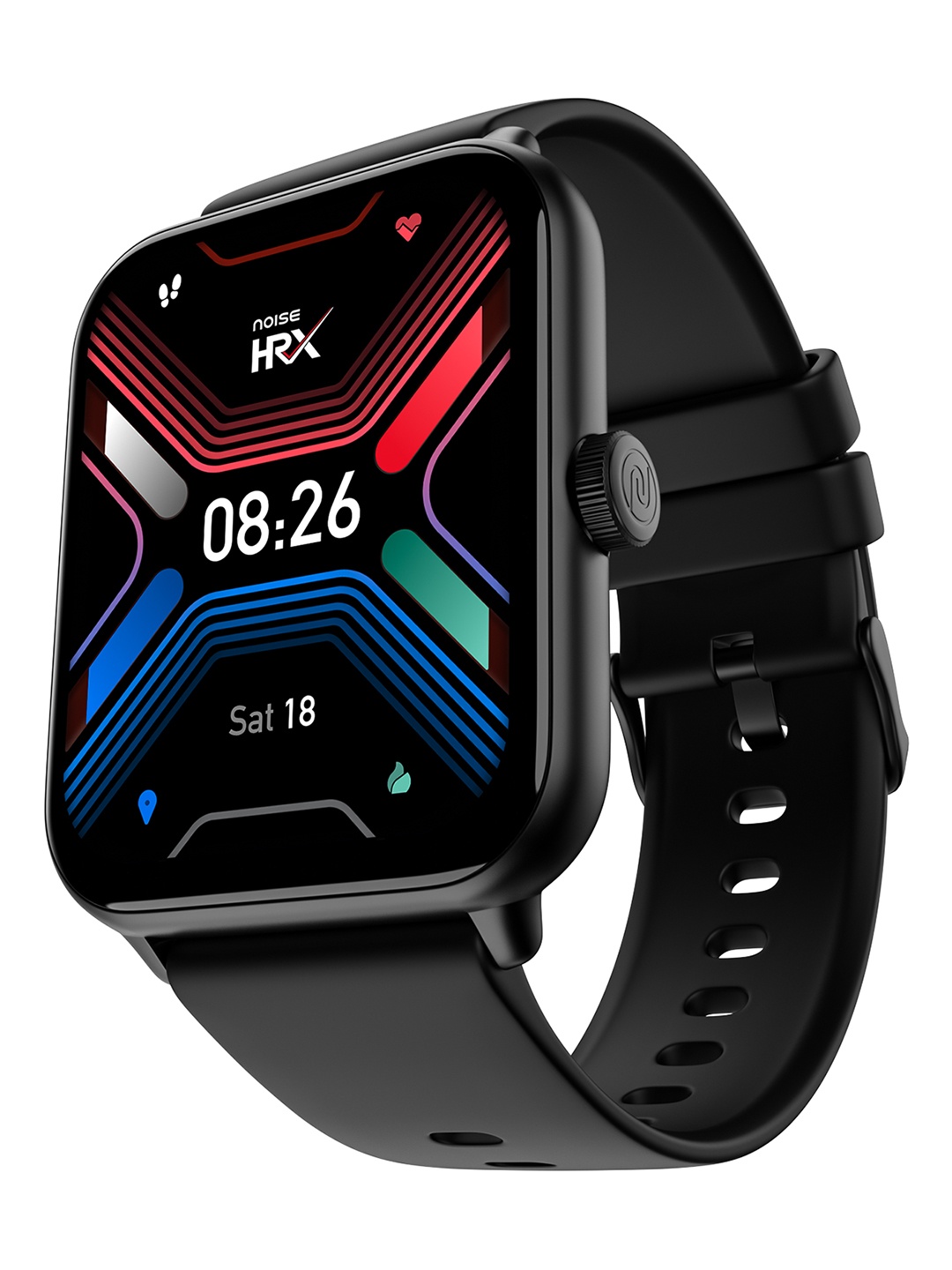 

NOISE HRX Sprint Smartwatch, Black