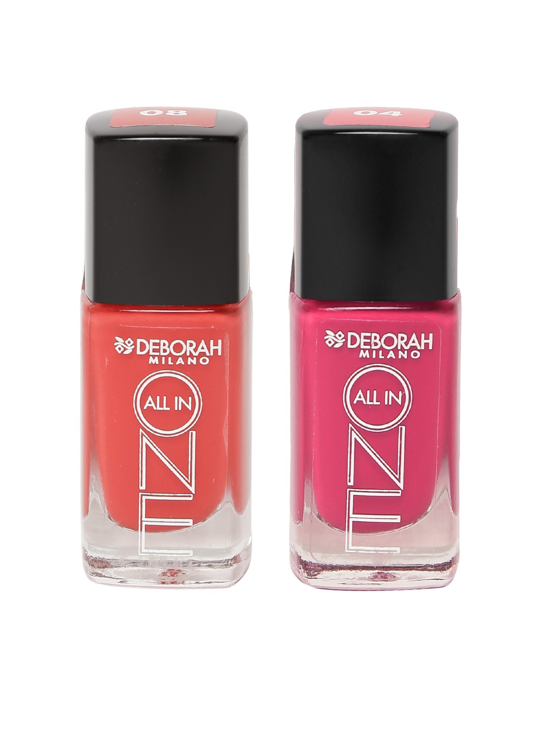 

Deborah Milano Set of 2 All In One Nail Polish, Magenta