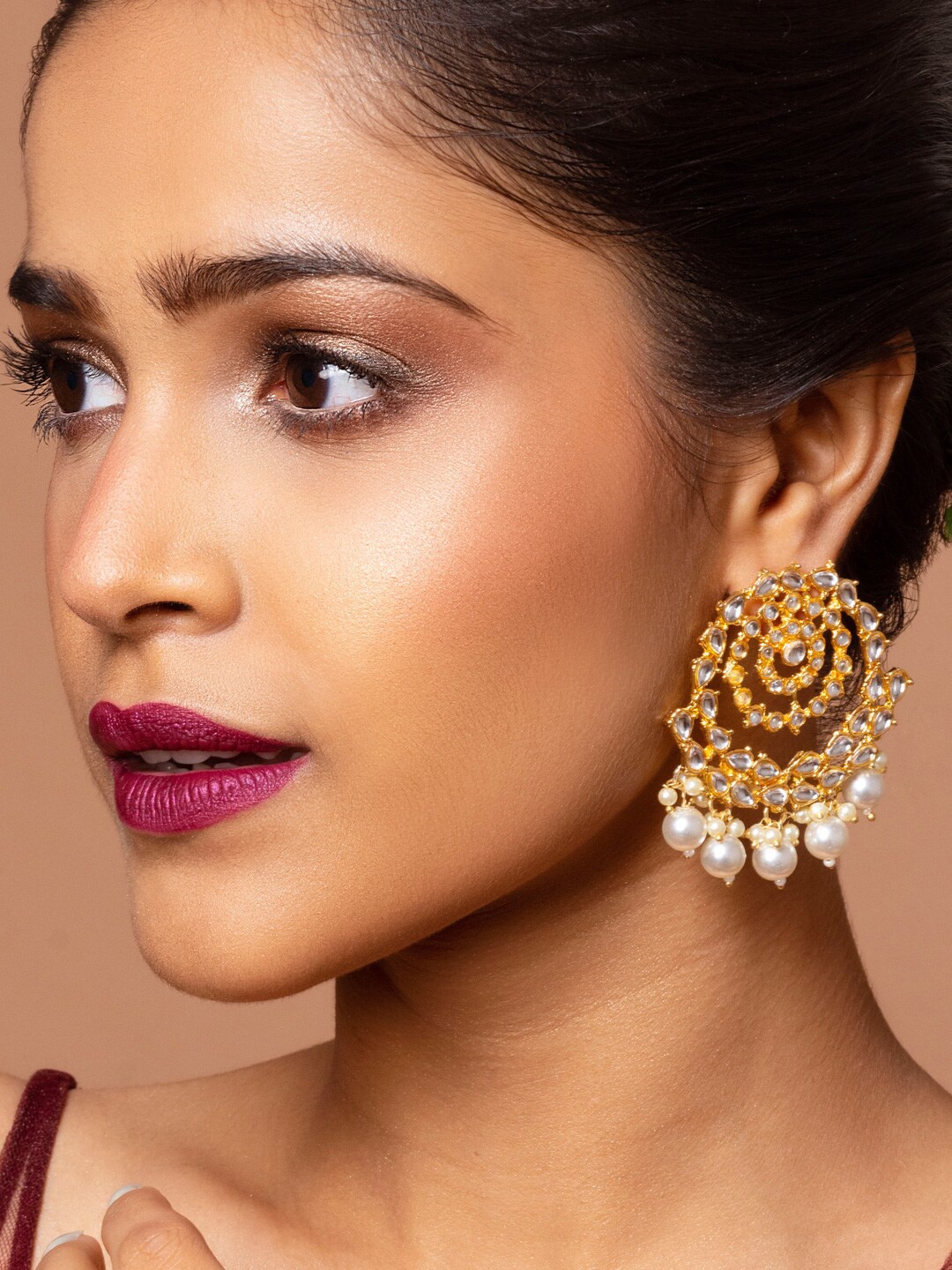

Fida Gold-Plated Chandbalis Earrings