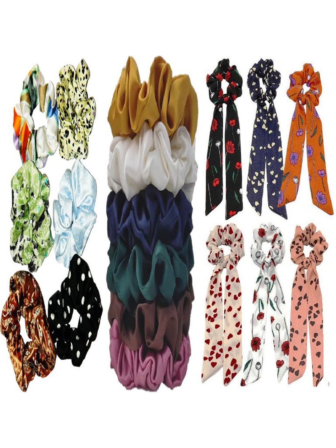 

DIAN Women Set Of 18 Assorted Ponytail Holders