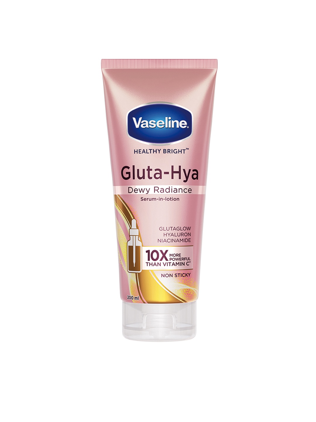 

Vaseline Gluta-Hya Dewy Radiance Lotion with Glutathione - 200 ml, Pink