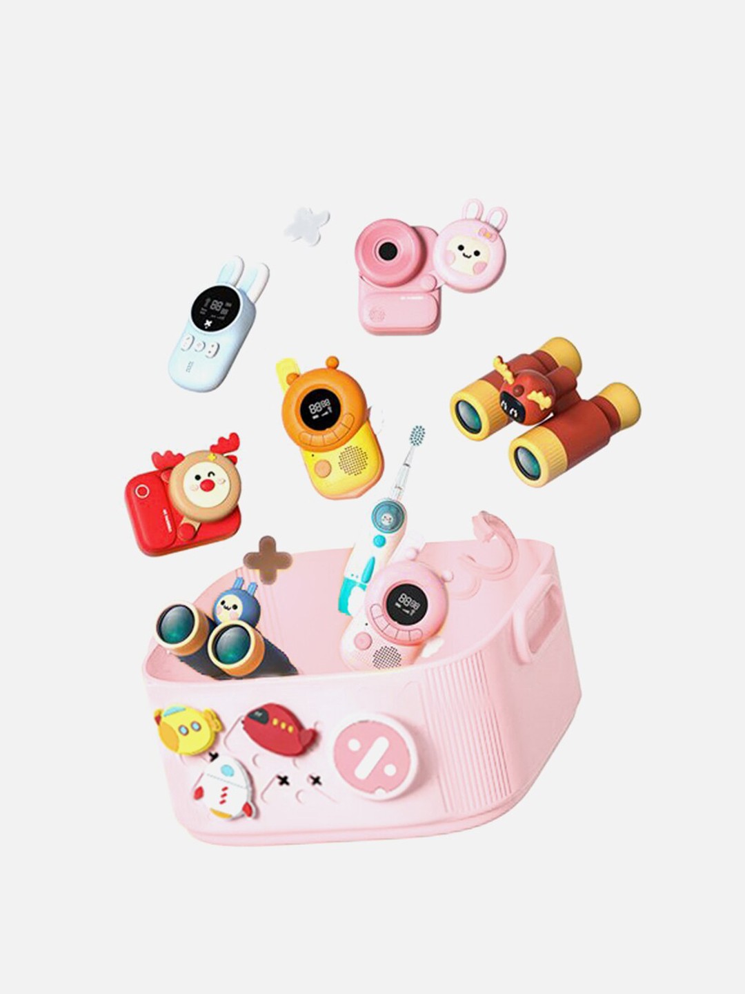 

Little Surprise Box LLP Kids Pink Silicone DIY Storage Box