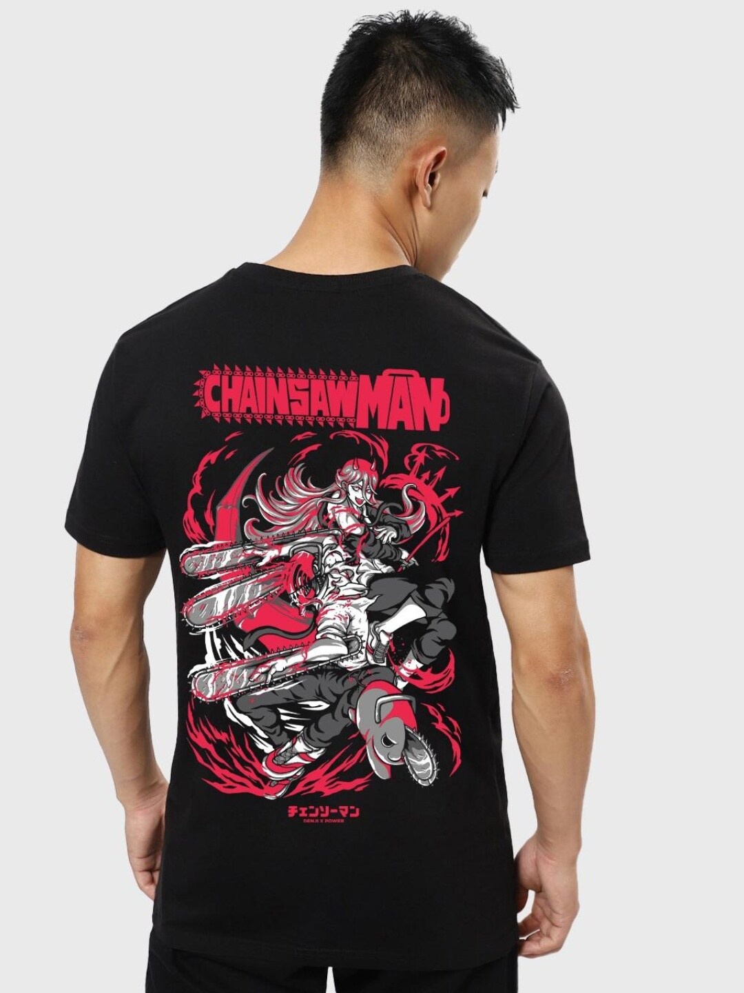 

Bewakoof Cotton Graphic Printed Regular T-shirt, Black