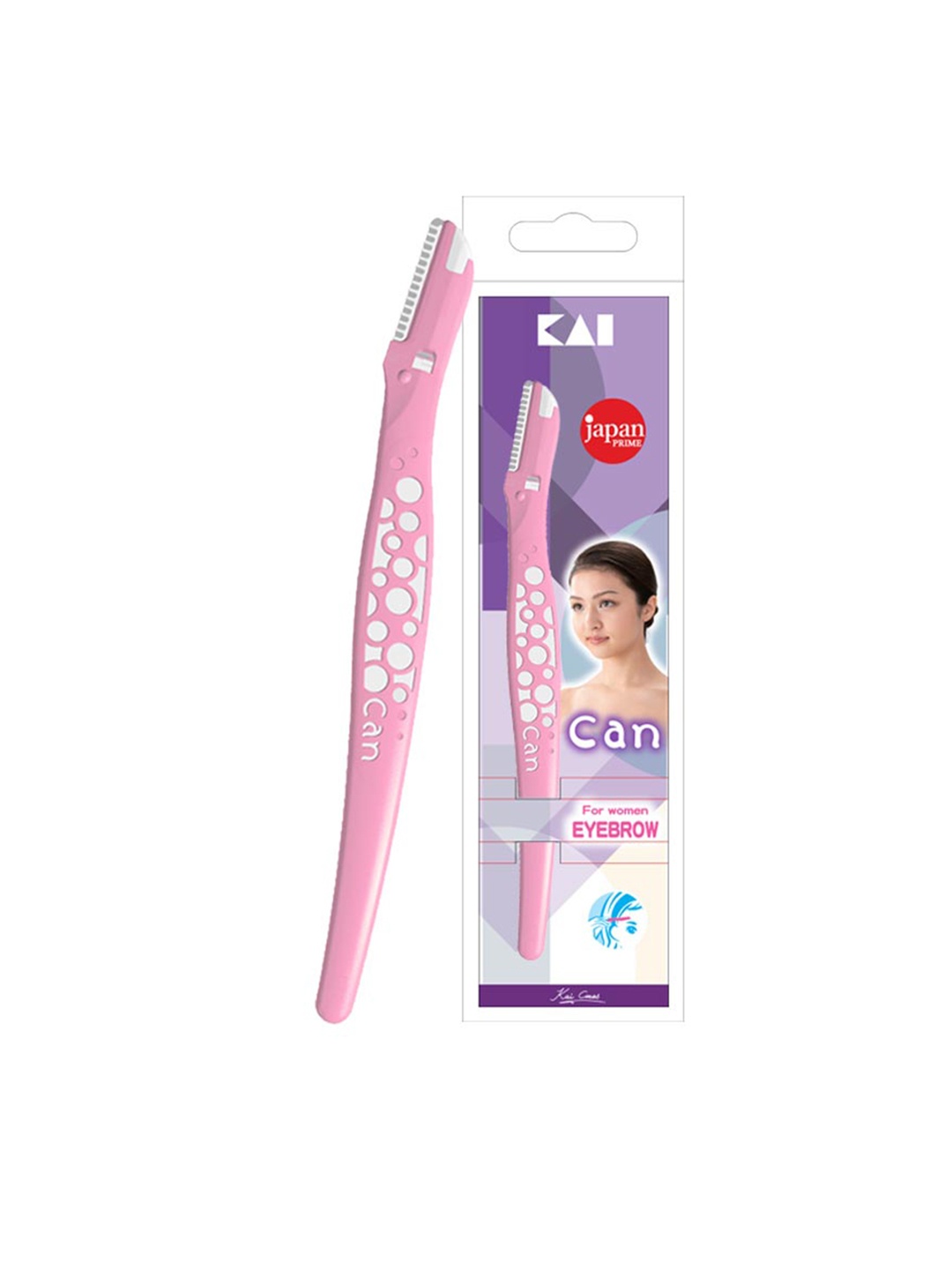 

KAI Can Eyebrow Razor, Pink