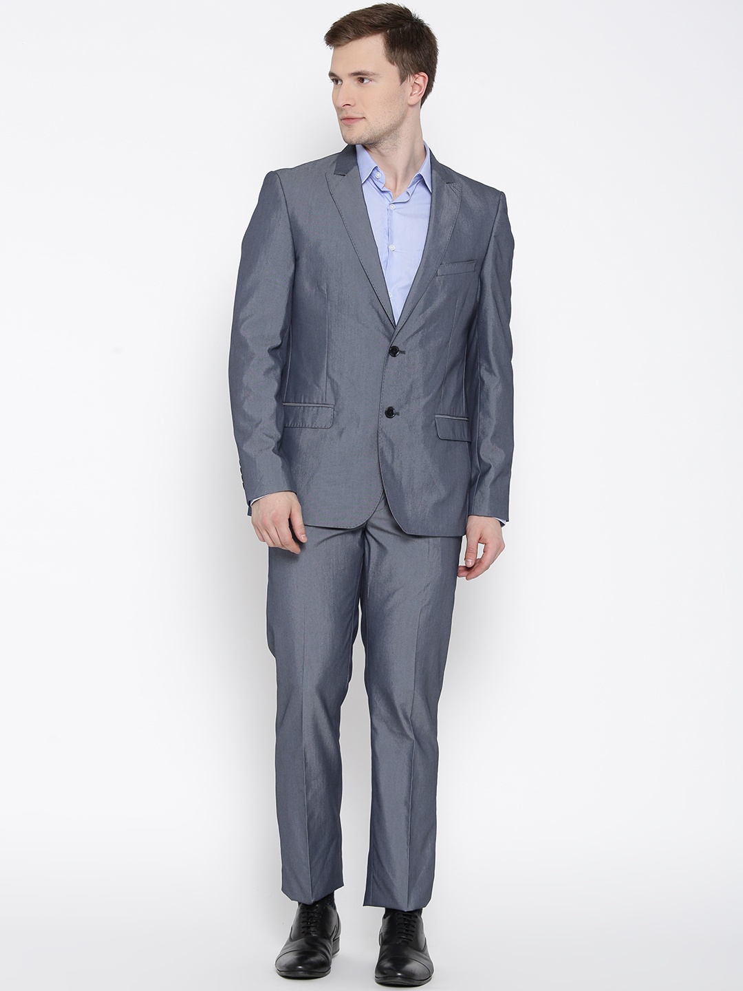 

Arrow Blue Body Tailored Fit Single-Breasted Party Suit