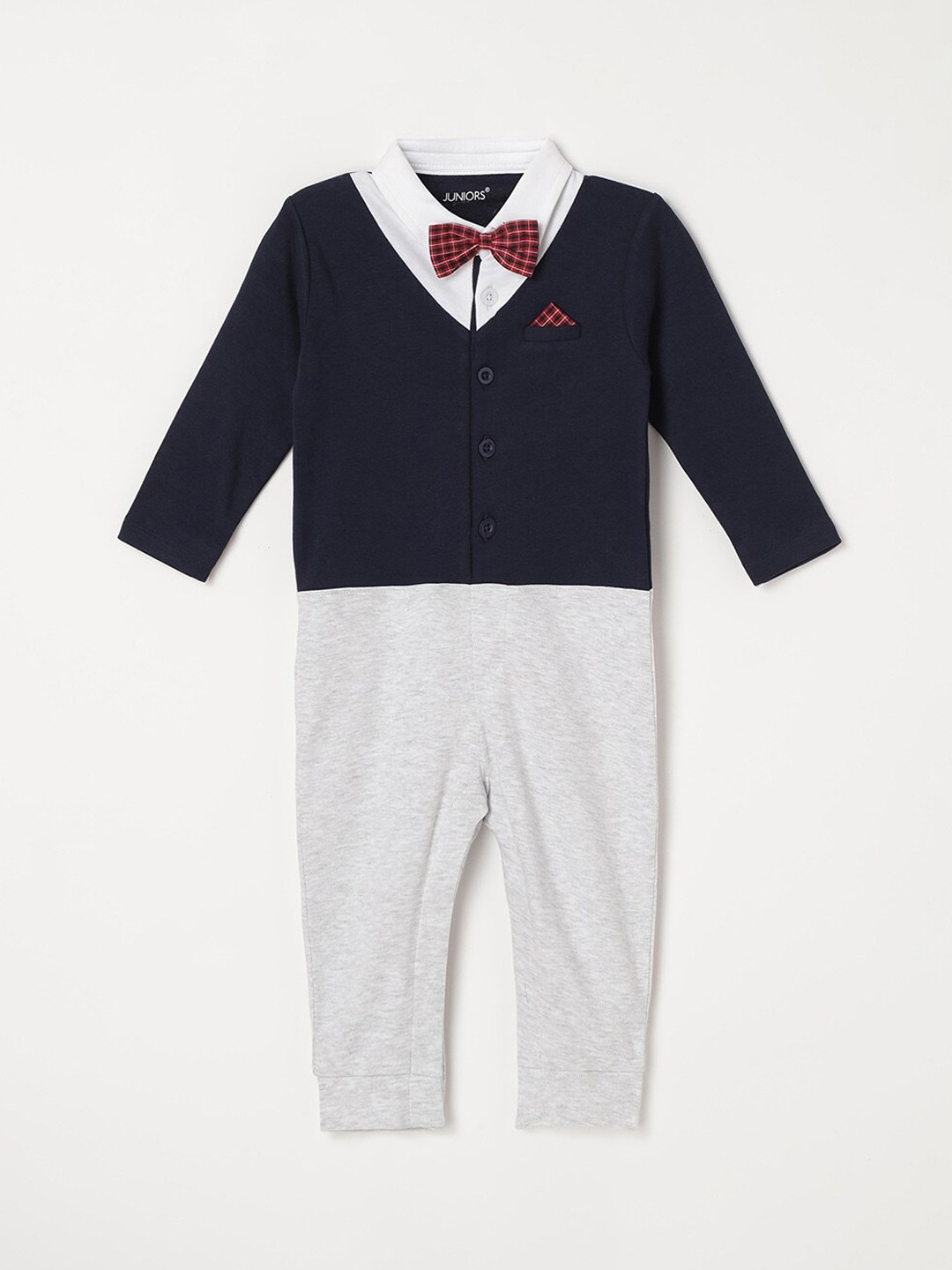 

Juniors by Lifestyle Infant Boys Pure Cotton Bodysuit, Blue