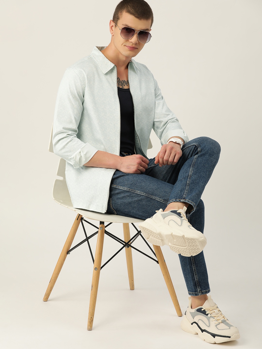 

Kook N Keech Men Comfort Pure Cotton Shirt, White