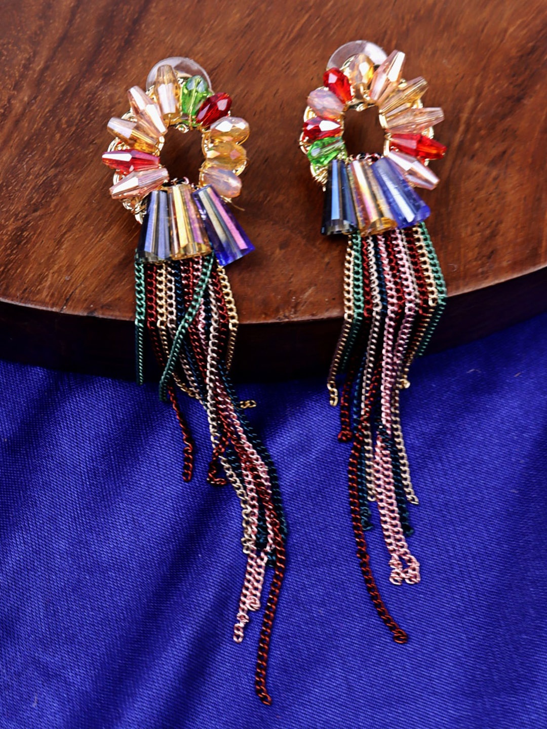 

VAGHBHATT Gold Plated Classic Drop Earrings