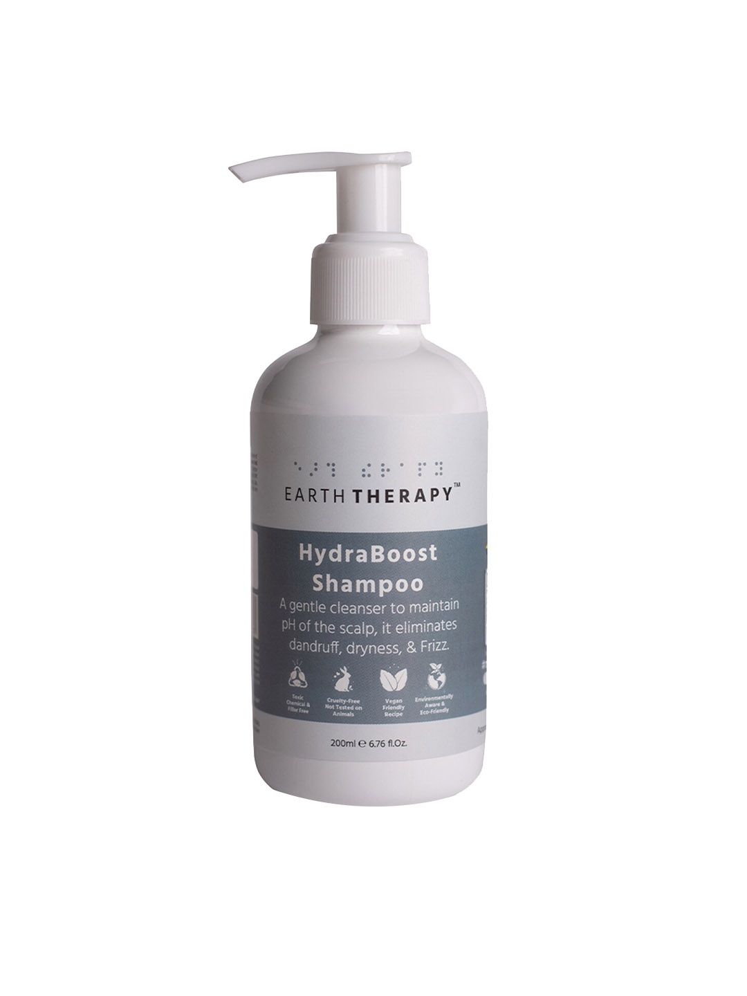 

EARTH THERAPY HydraBoost Anti-Dandruff Therapy Co-Wash Shampoo - 200ml, Blue