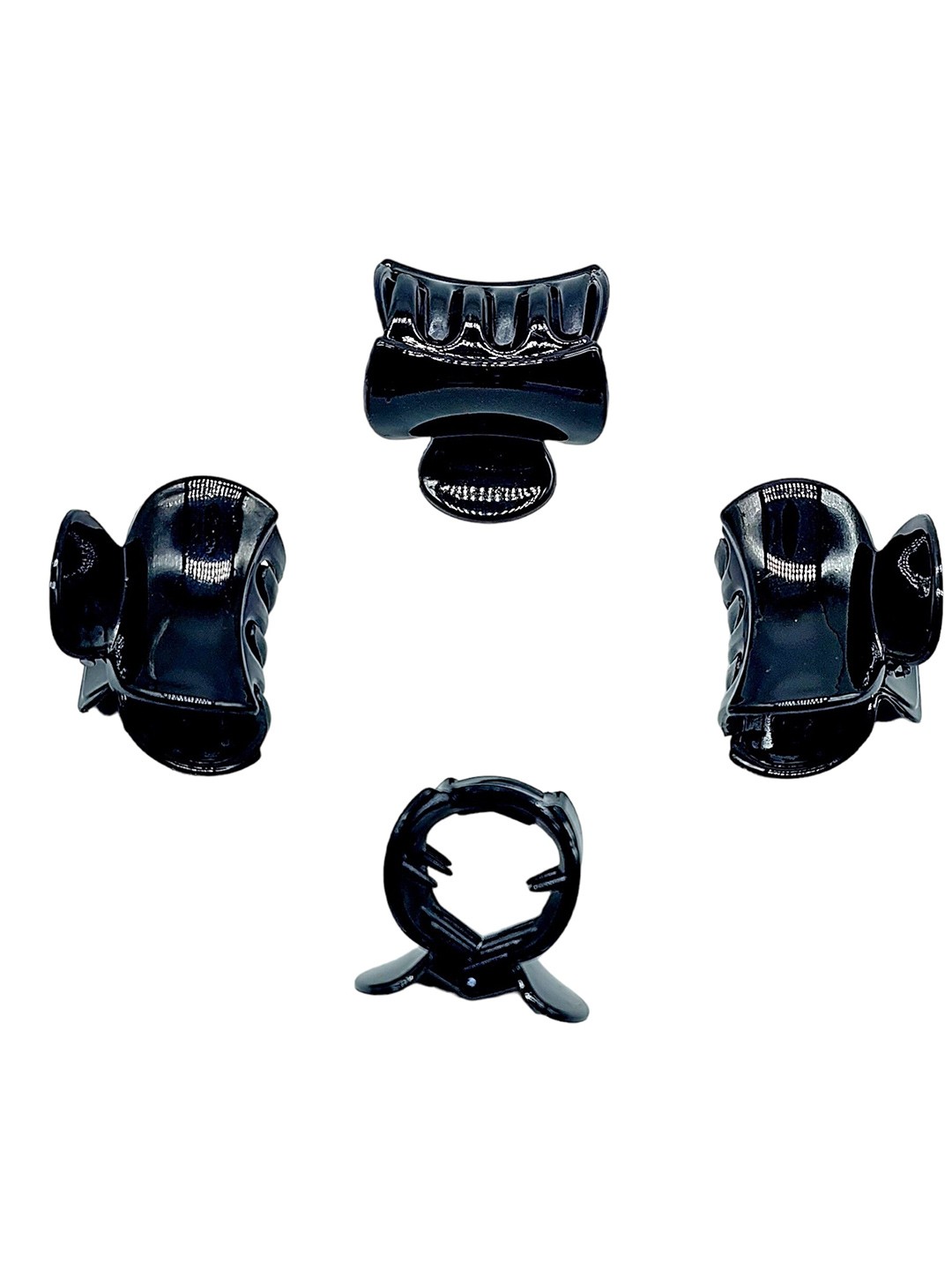

DIAN Women Set of 4 Claw Clip, Black