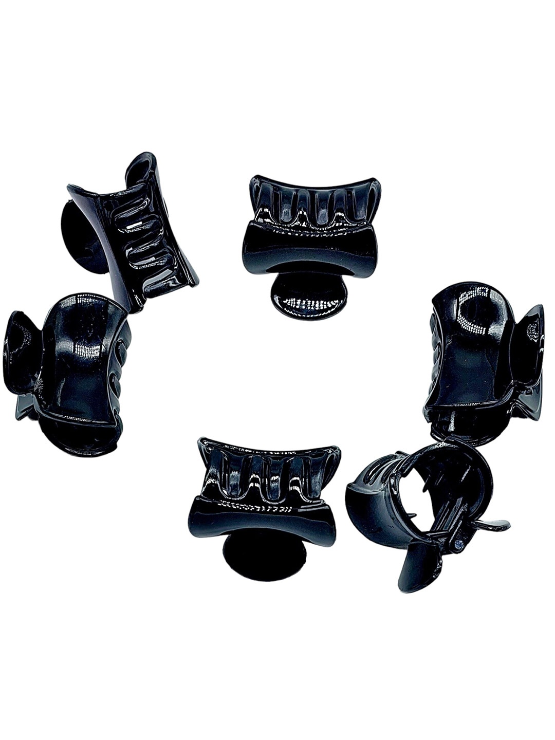 

DIAN Women Set of 6 Claw Clip, Black