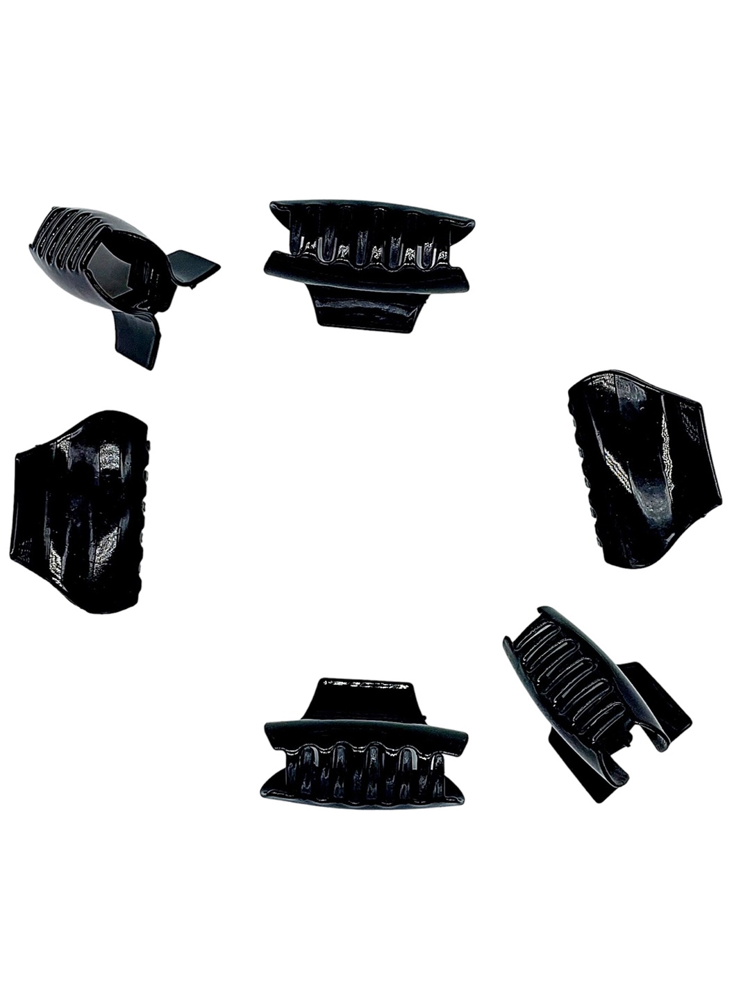 

DIAN Women Set of 6 Claw Clip, Black