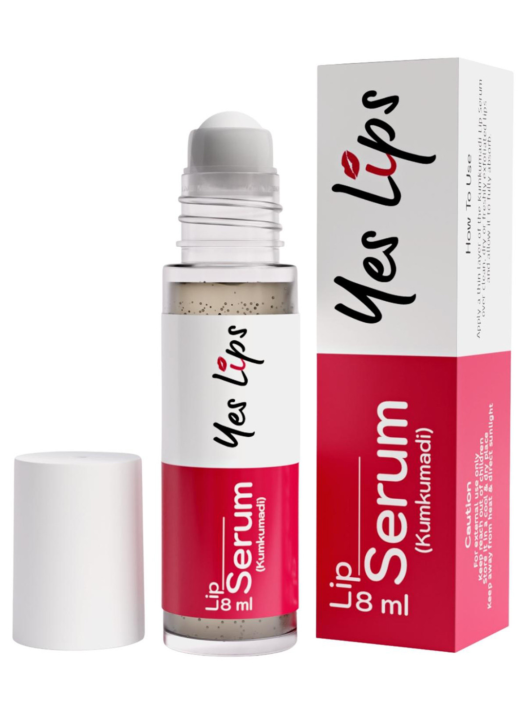 

Yes Lips Kumkumadi Lip Serum Oil For Dark Lips Hydrating Lip Moisturizer - 8ml, Red